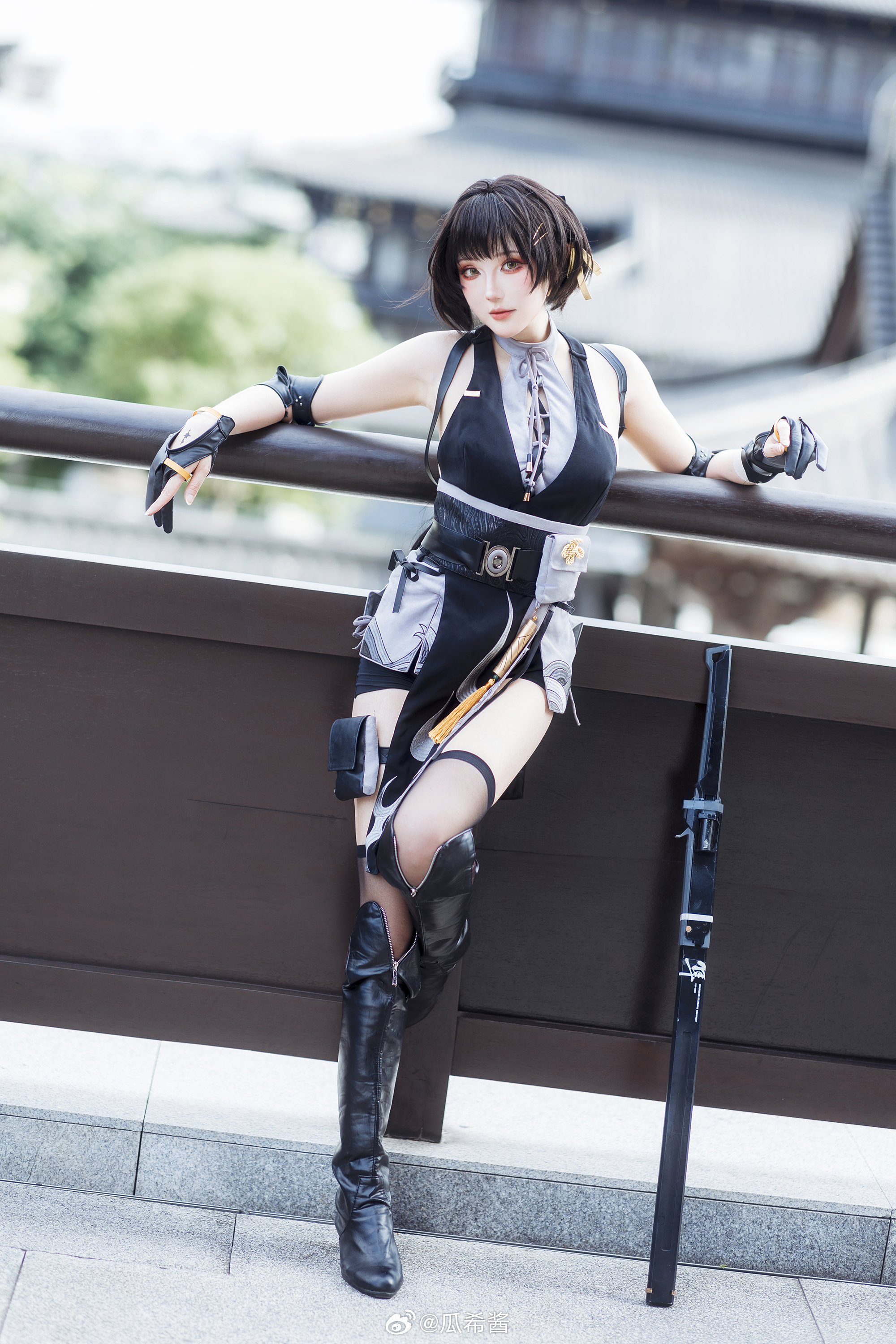 鸣潮 漂泊者@瓜希酱 COSPLAY-第3张