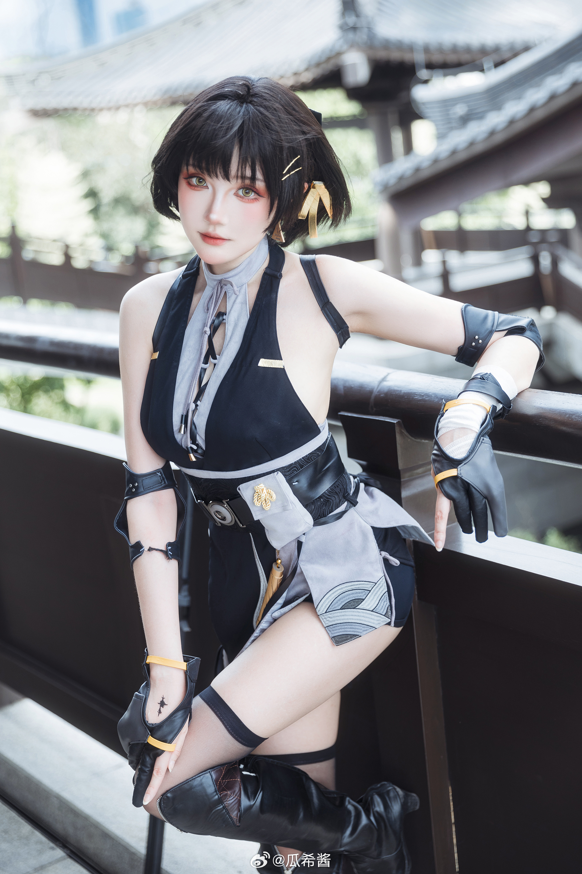 鸣潮 漂泊者@瓜希酱 COSPLAY-第2张