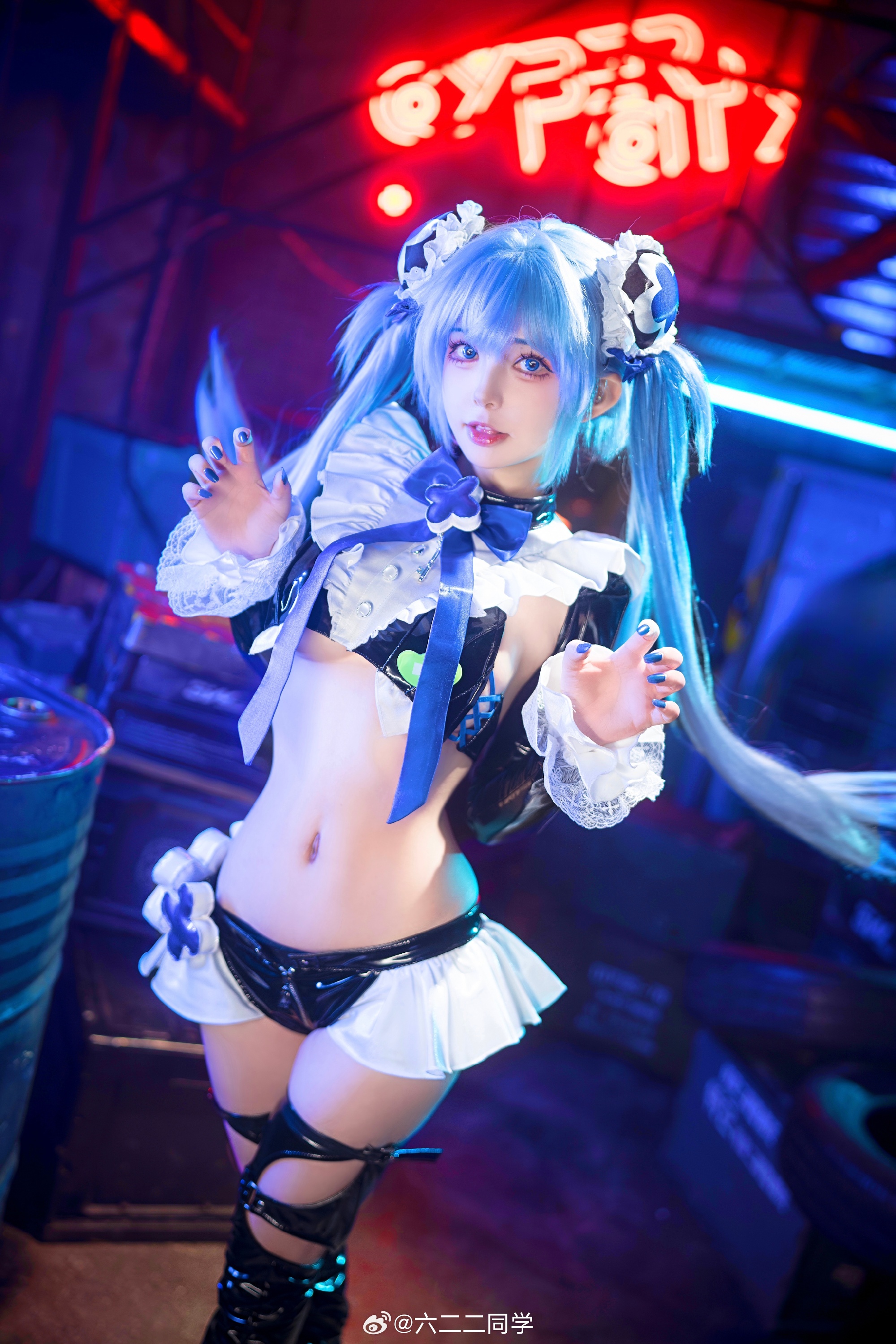 COSPLAY 胜利女神新的希望 💙汉塞尔💙@六二二同学 COSPLAY-第3张