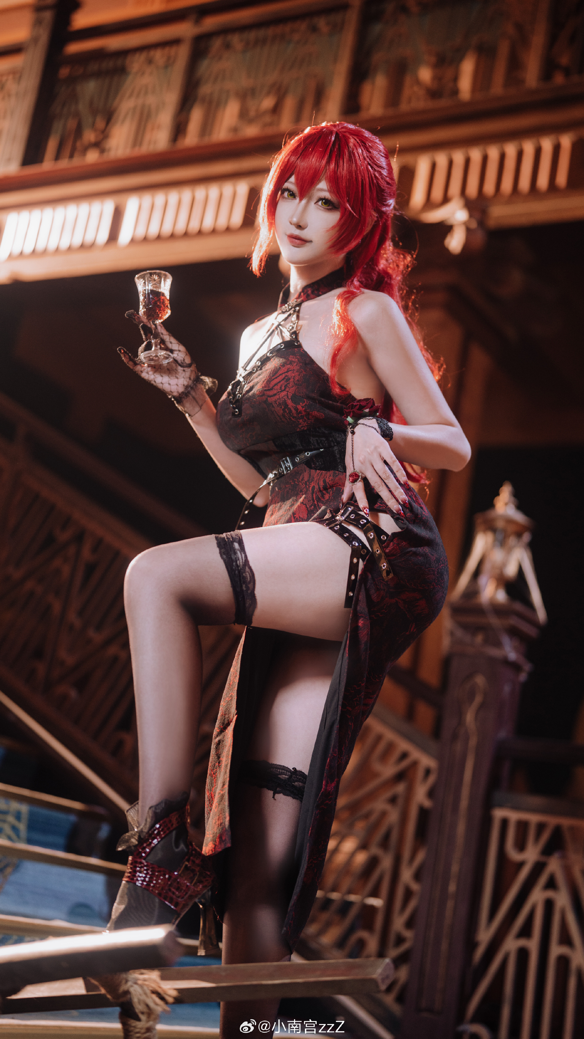 COSPLAY 开拓者，不要像卡芙卡那样捣乱，还有不要叫姬子阿姨，要叫姬子小姐。 崩坏：星穹铁道 姬子@小南宫zzZ 卡芙卡@柠好不好 COSPLAY-第1张