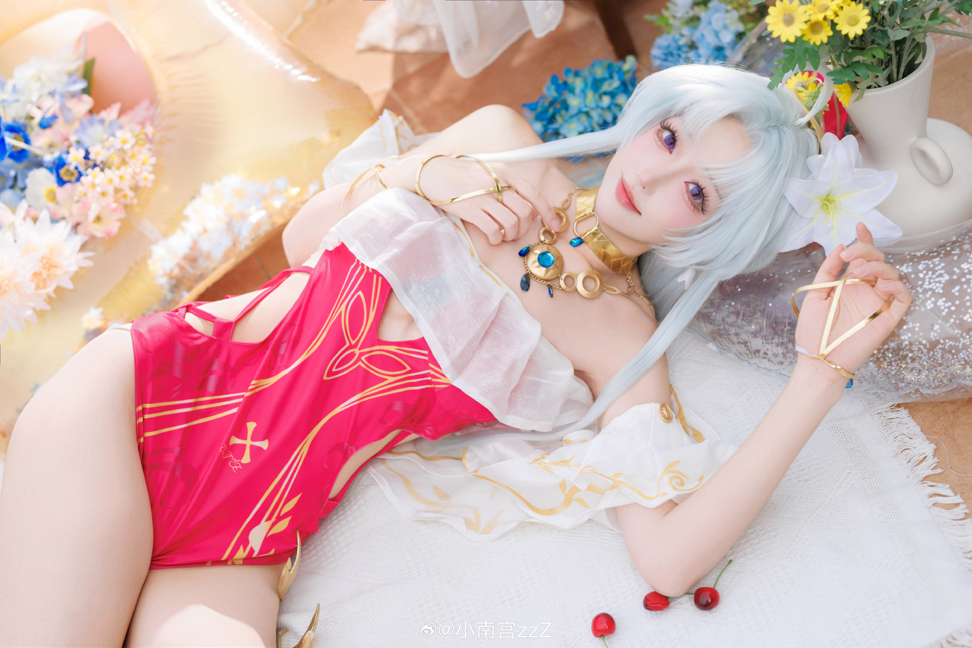 cosplay 漂泊者，我的新泳装好看吗？ 鸣潮@小南宫zzZ COSPLAY-第3张