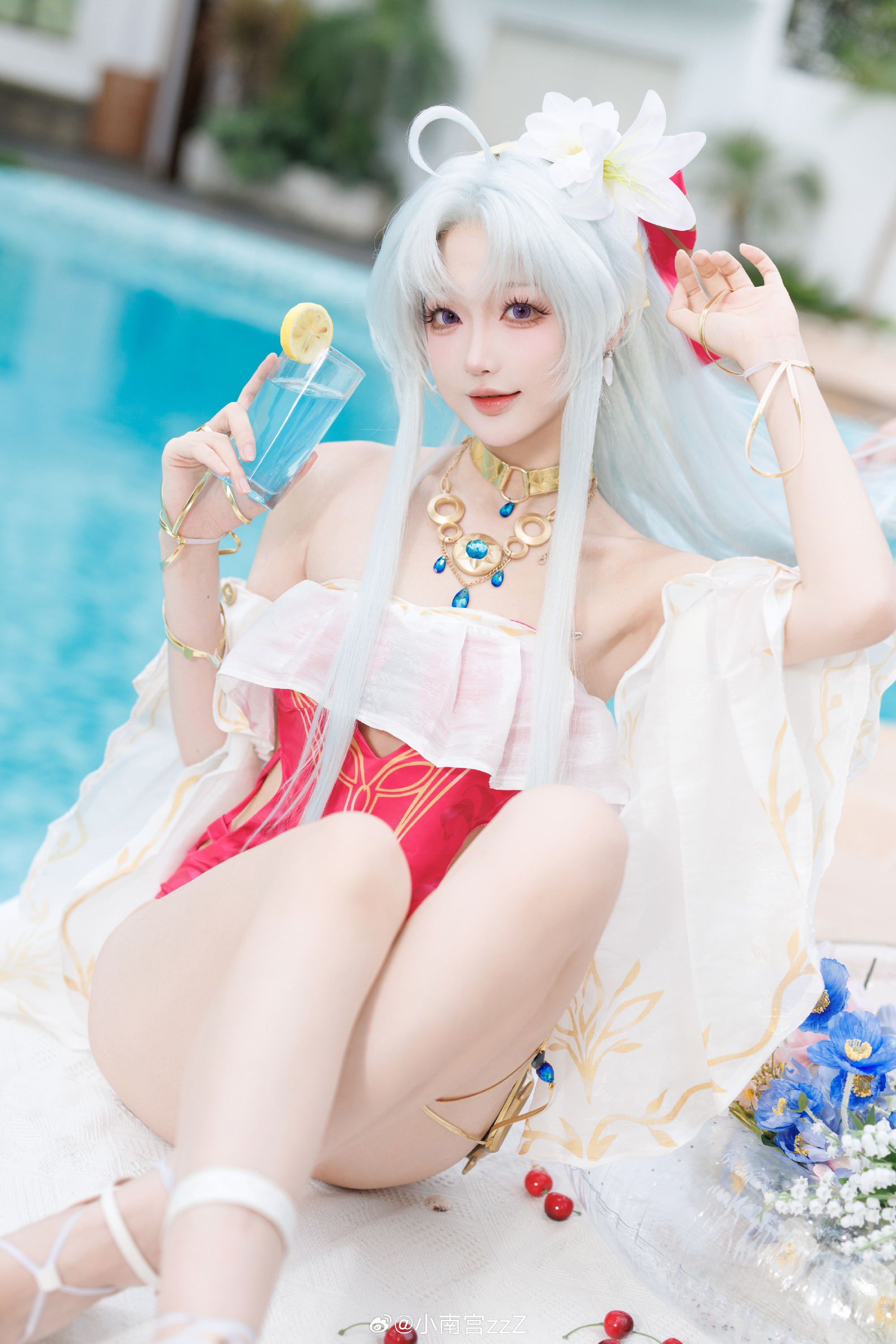 cosplay 漂泊者，我的新泳装好看吗？ 鸣潮@小南宫zzZ COSPLAY-第6张