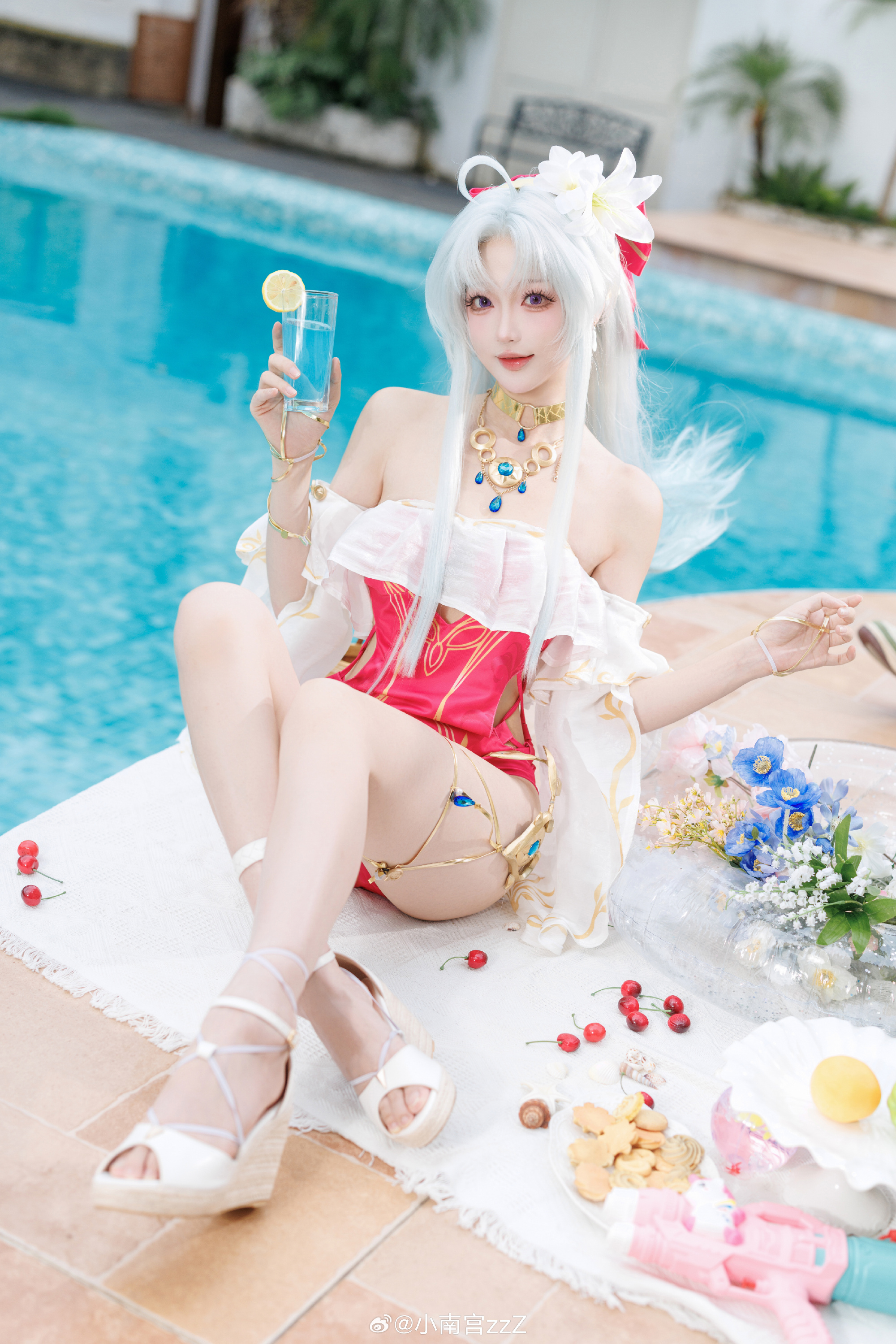cosplay 漂泊者，我的新泳装好看吗？ 鸣潮@小南宫zzZ COSPLAY-第9张