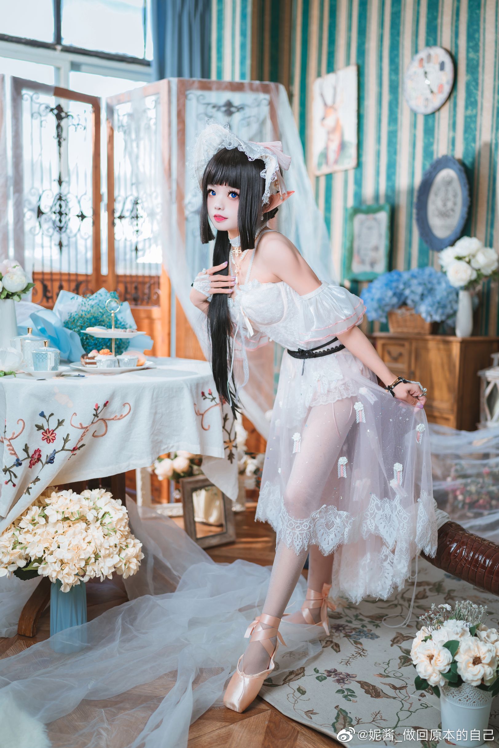 呜呼～练舞真的很累呢～ 明日方舟 森蚺@妮酱_做回原本的自己