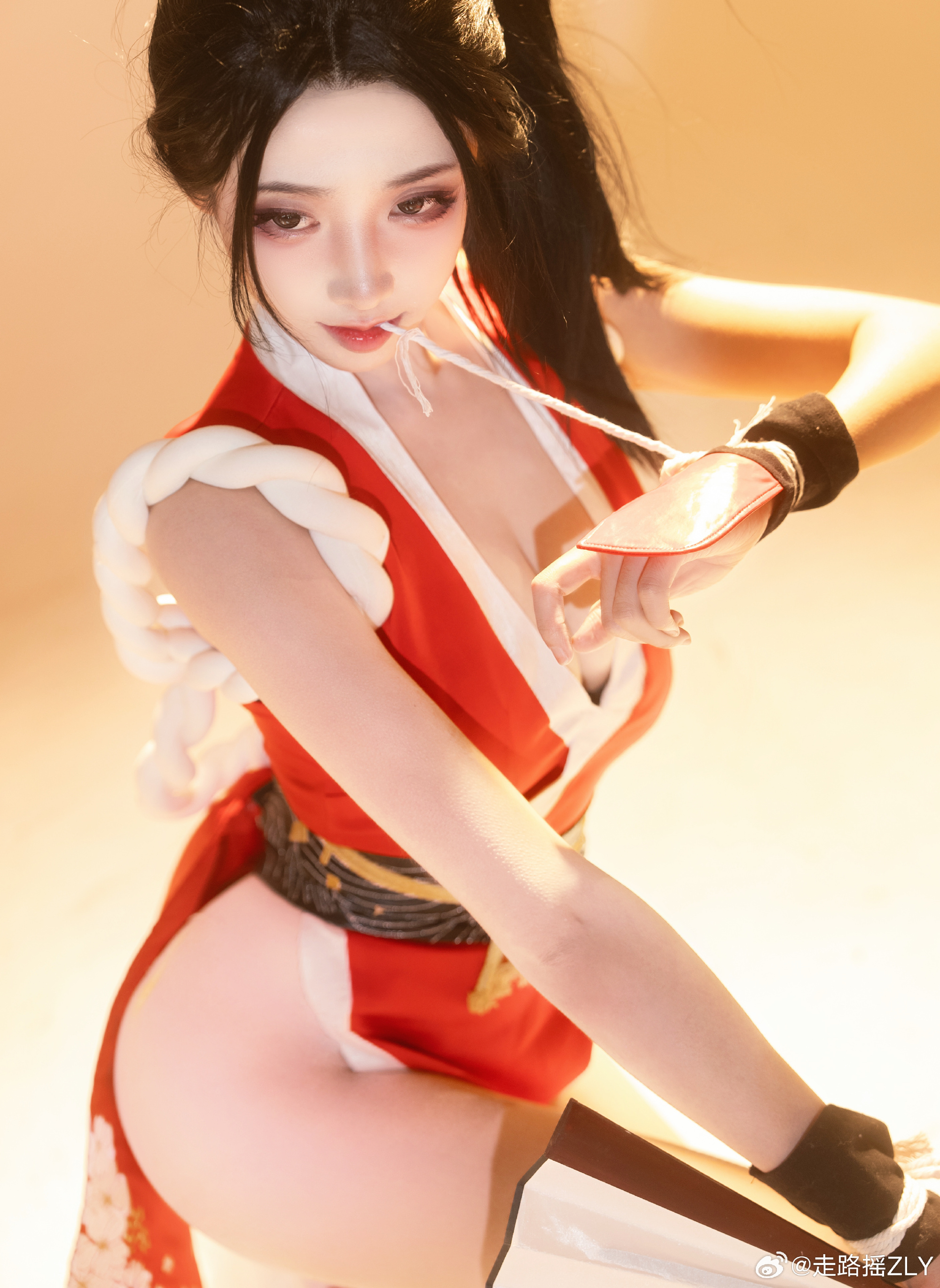 COSPLAY 不要不知……不知好歹！永劫无间 不知火舞@走路摇ZLY COSPLAY-第4张
