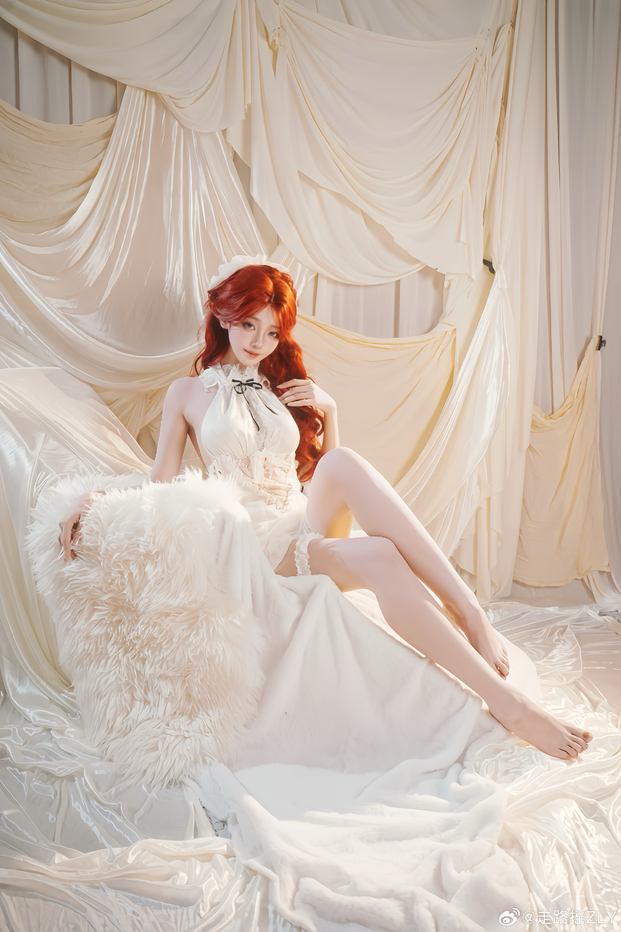 cosplay 不叫醒你，怎么让你知道其实不是梦？永劫无间 席拉@走路摇ZLY COSPLAY-第7张