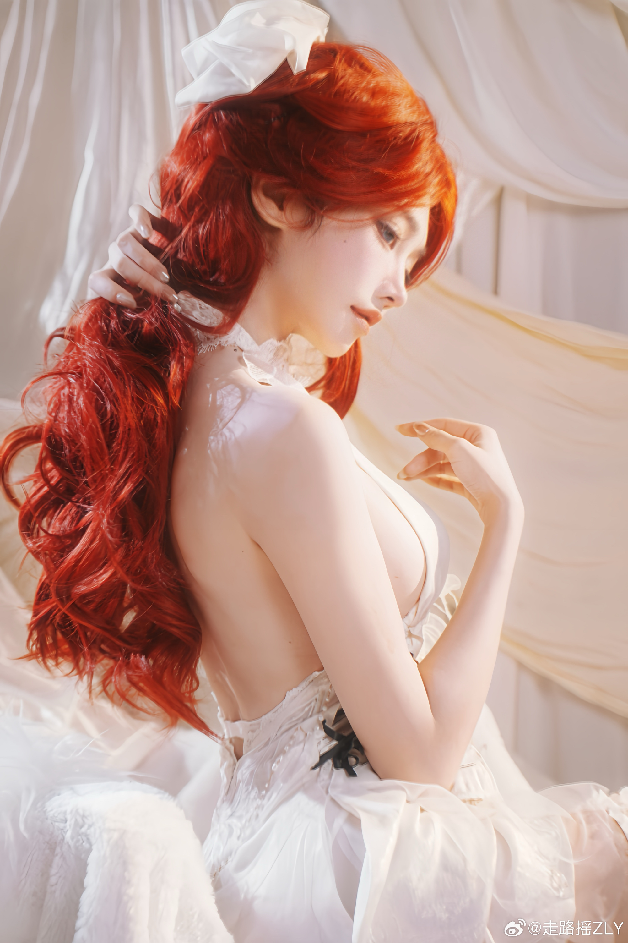 cosplay 不叫醒你，怎么让你知道其实不是梦？永劫无间 席拉@走路摇ZLY COSPLAY-第9张