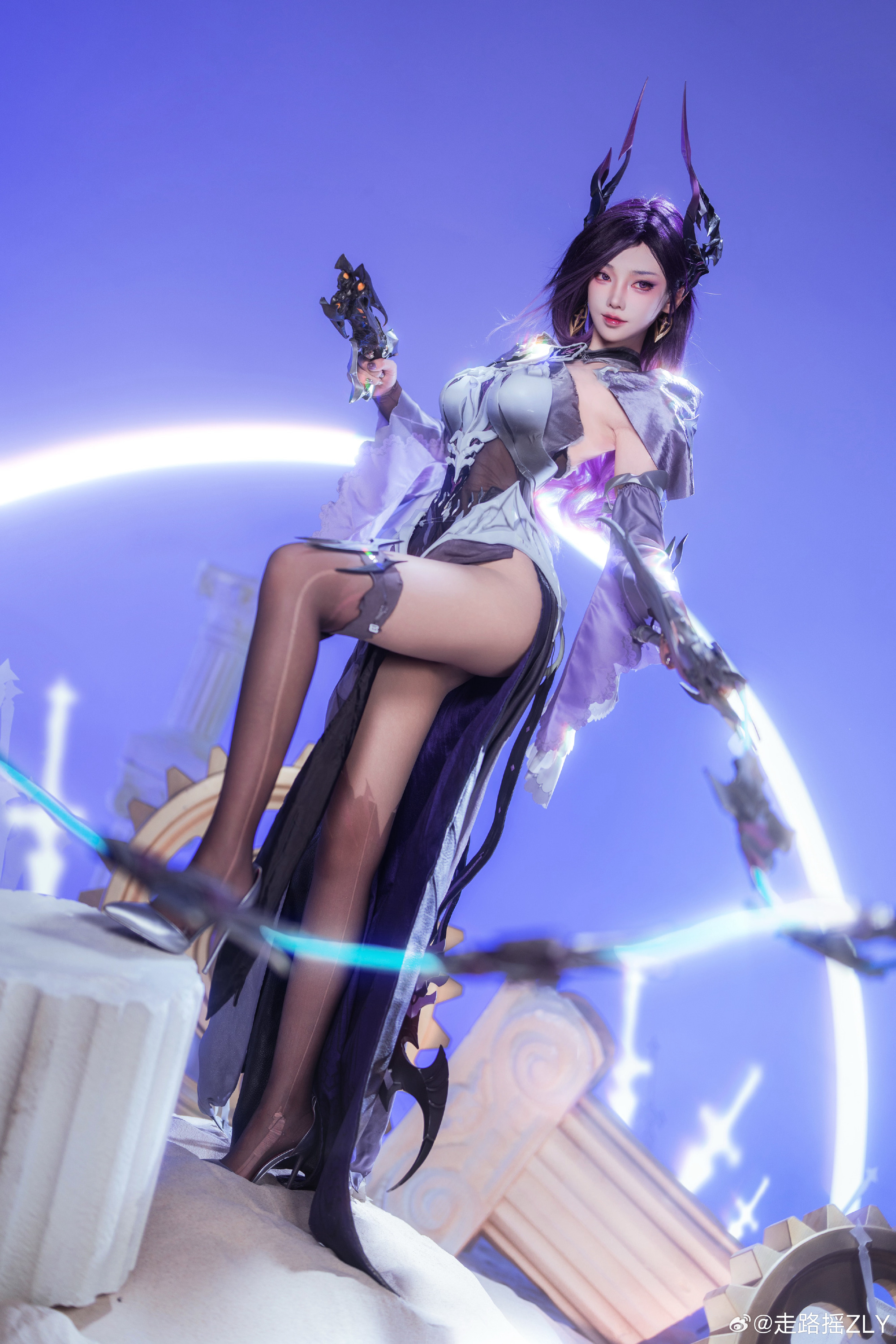 图片[4]-cosplay 姐姐还有多少武器是我不知道的？ 二重螺旋 旋西比尔@走路摇ZLY-米哈社