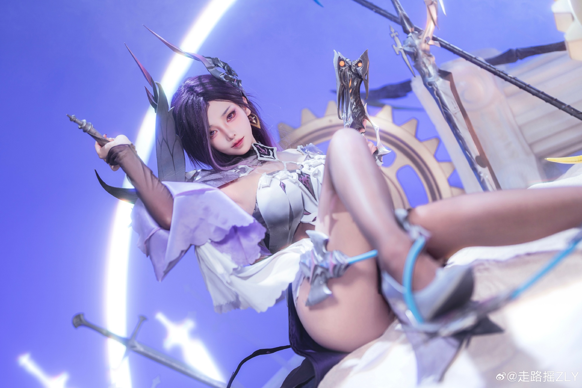 图片[5]-cosplay 姐姐还有多少武器是我不知道的？ 二重螺旋 旋西比尔@走路摇ZLY-米哈社