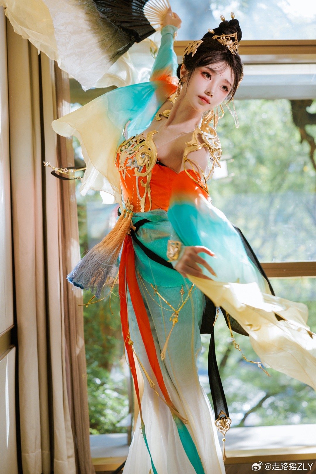 昔有佳人公孙氏！永劫无间交流会出了迦南公孙大娘新皮肤，见到很多玩家大宝贝！好开心 永劫无间@走路摇ZLY COSPLAY-第6张