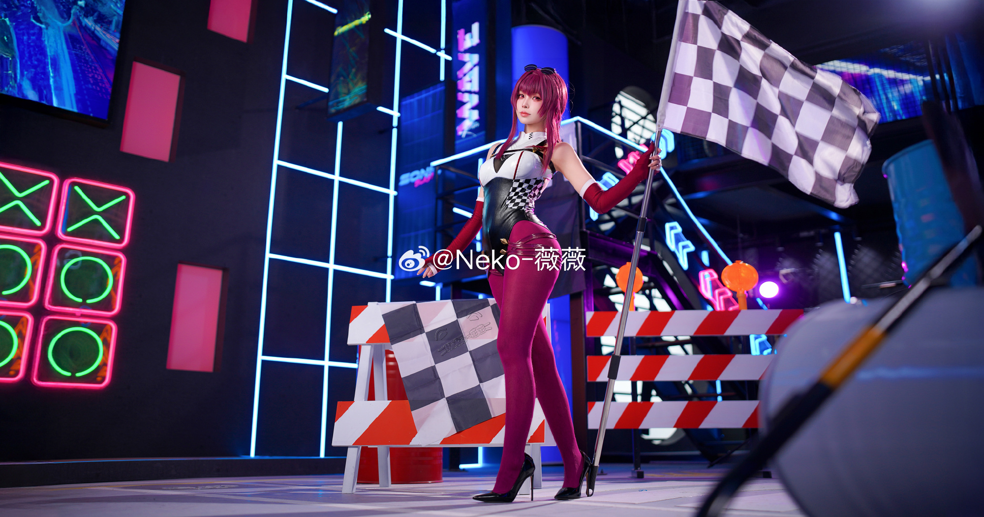 星穹铁道卡芙卡赛车娘@Neko_薇薇 -美女图片-第5张