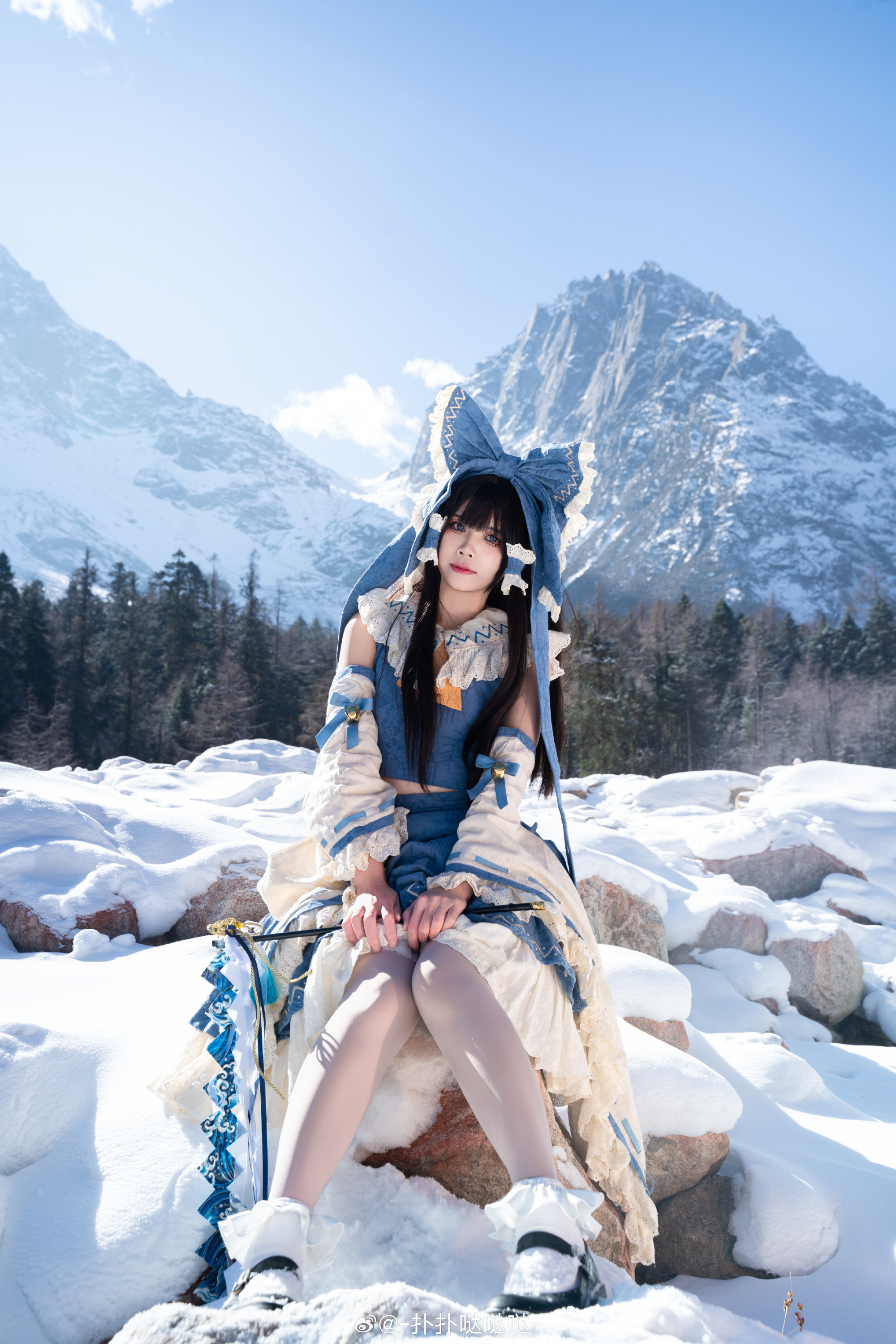 cosplay 东方project 青灵梦@-扑扑哒哒哒- COSPLAY-第6张