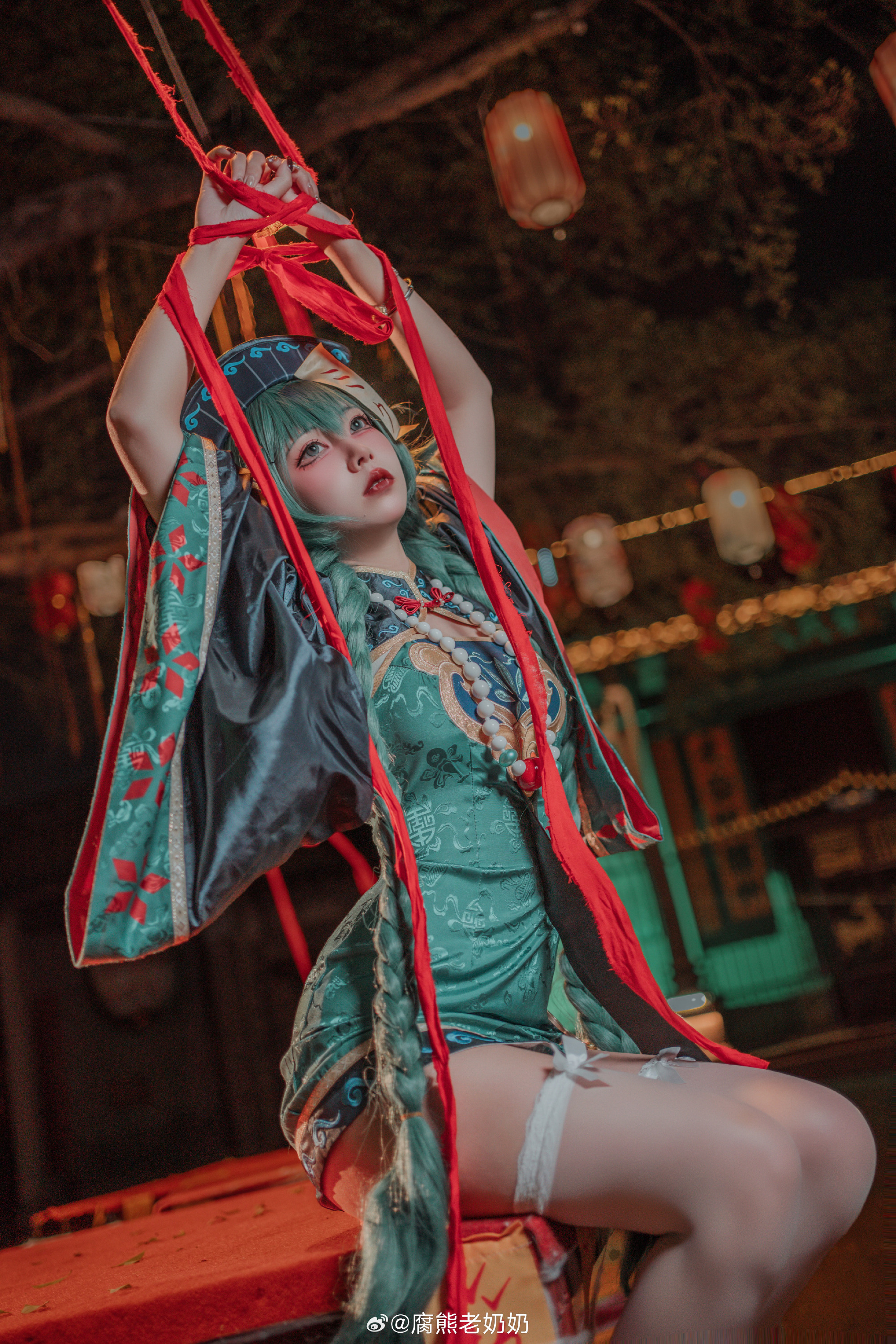 COSPLAY 可爱鬼驾到！通通闪开！ 初音未来 万圣节@腐熊老奶奶 COSPLAY-第2张