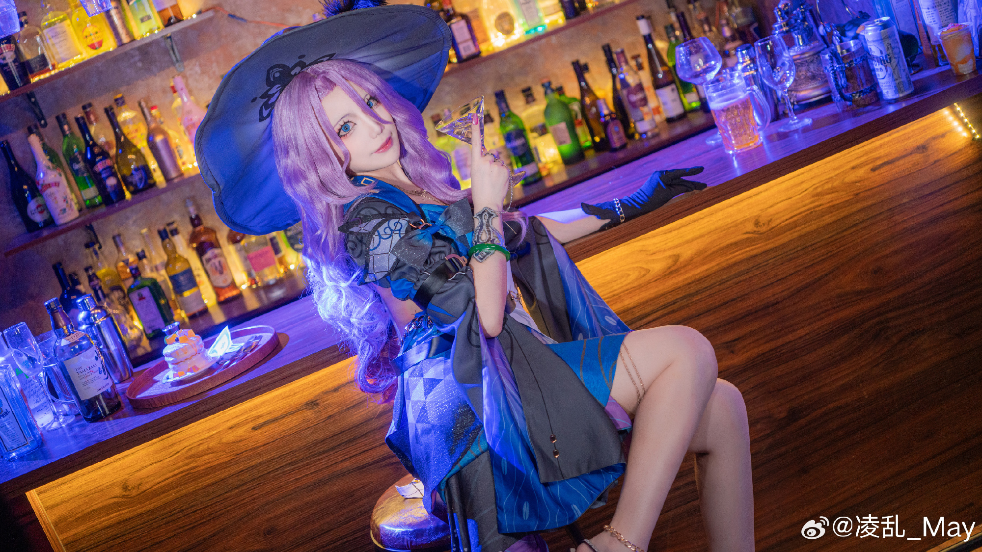 COSPLAY 我来觐见、我来添酒、我来占有。星穹铁道 翡翠@凌乱_May COSPLAY-第2张