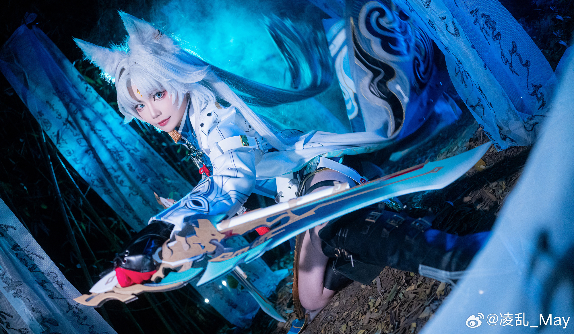 COSPLAY 三无将军——无虑，无悔，无敌。崩坏星穹铁道 飞霄@凌乱_May COSPLAY-第3张
