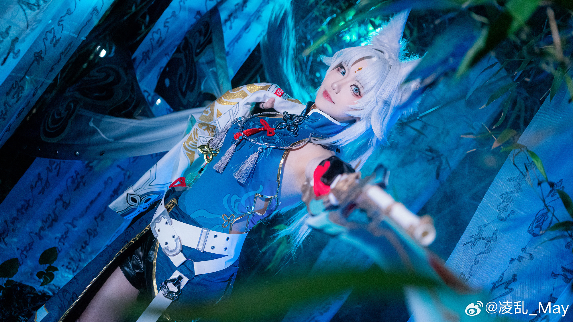 COSPLAY 三无将军——无虑，无悔，无敌。崩坏星穹铁道 飞霄@凌乱_May COSPLAY-第2张
