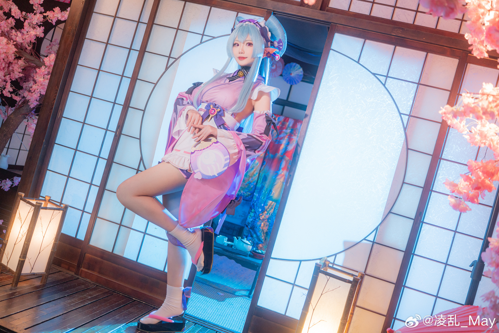 cosplay 无论白天黑夜，在每个敞开心扉的梦境，与你相会～ 原神 梦见月瑞希@凌乱_May COSPLAY-第7张