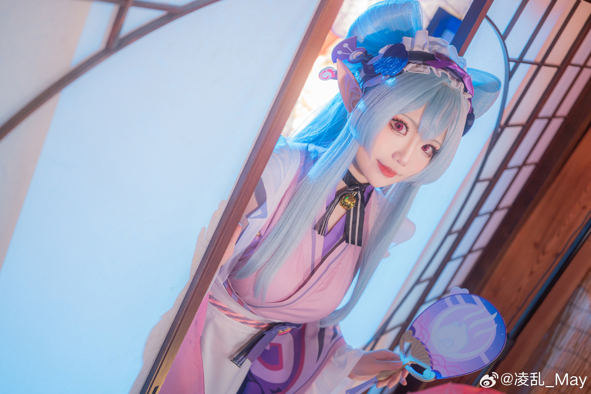 cosplay 无论白天黑夜，在每个敞开心扉的梦境，与你相会～ 原神 梦见月瑞希@凌乱_May COSPLAY-第12张