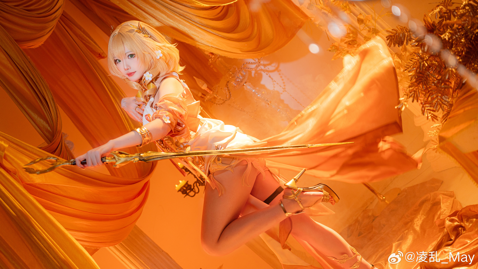 cosplay 崩坏星穹铁道 阿格莱雅@凌乱_May COSPLAY-第8张