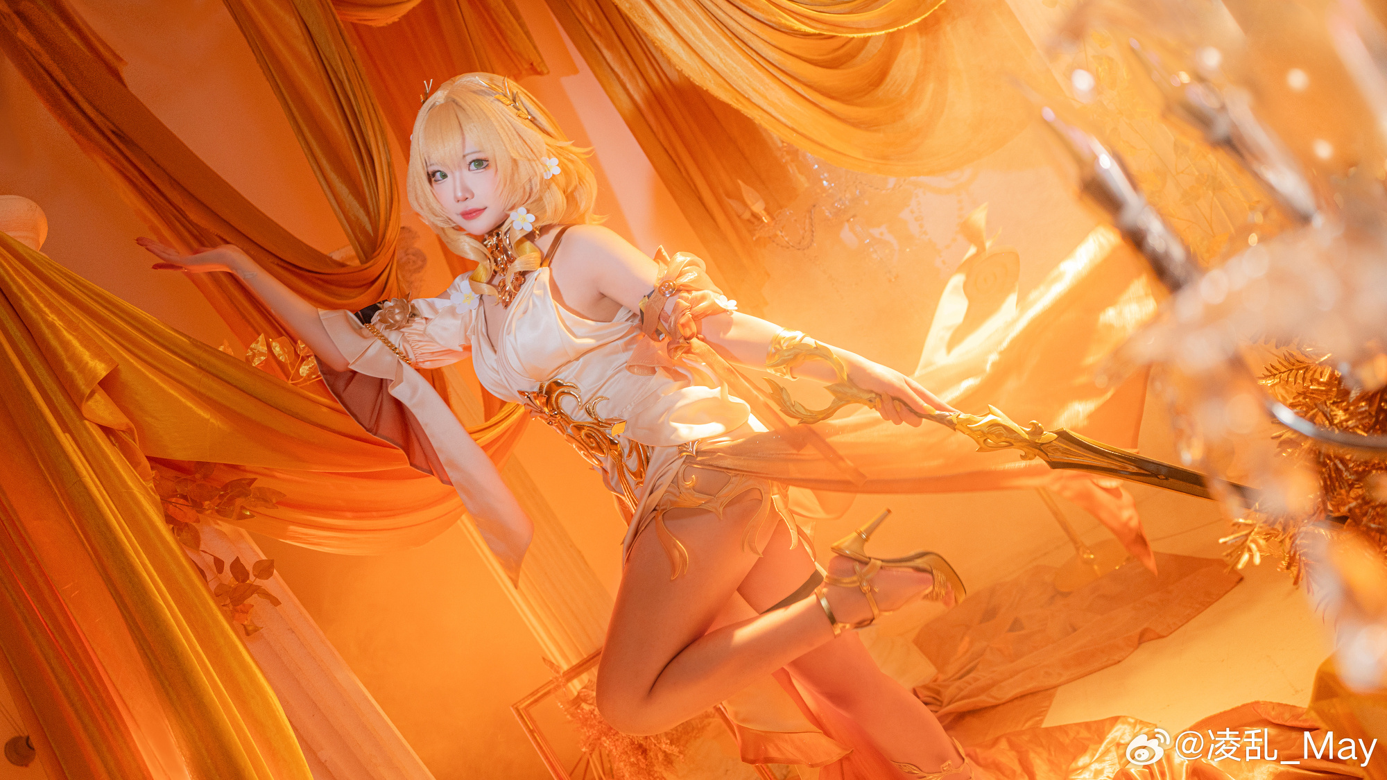 cosplay 崩坏星穹铁道 阿格莱雅@凌乱_May COSPLAY-第13张