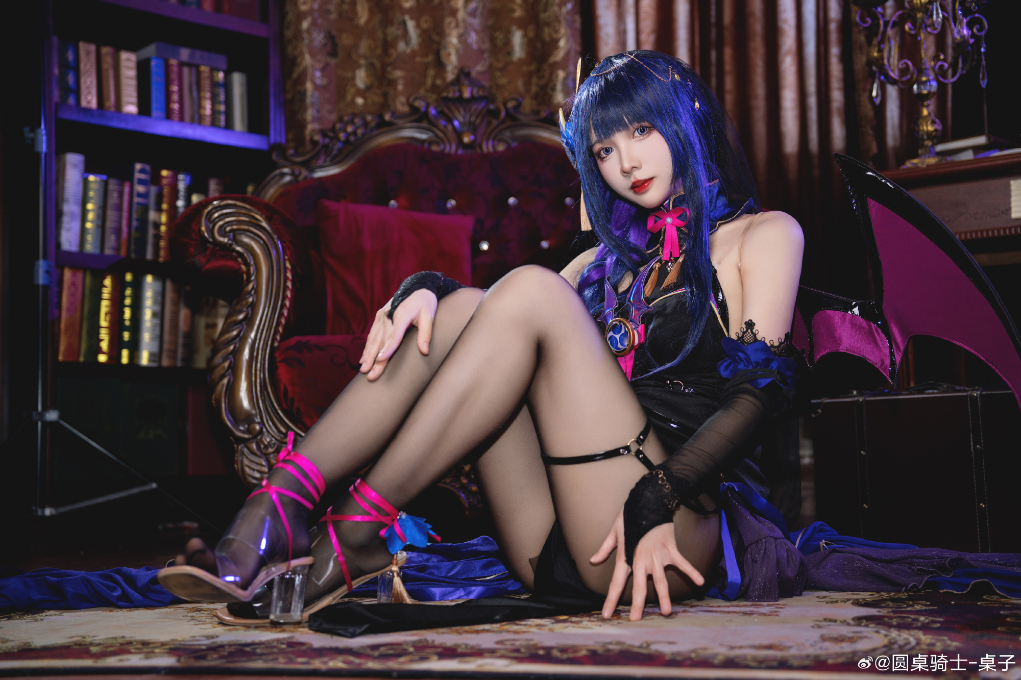 COSPLAY 原神cos 雷电将军@挽希- COSPLAY-第3张