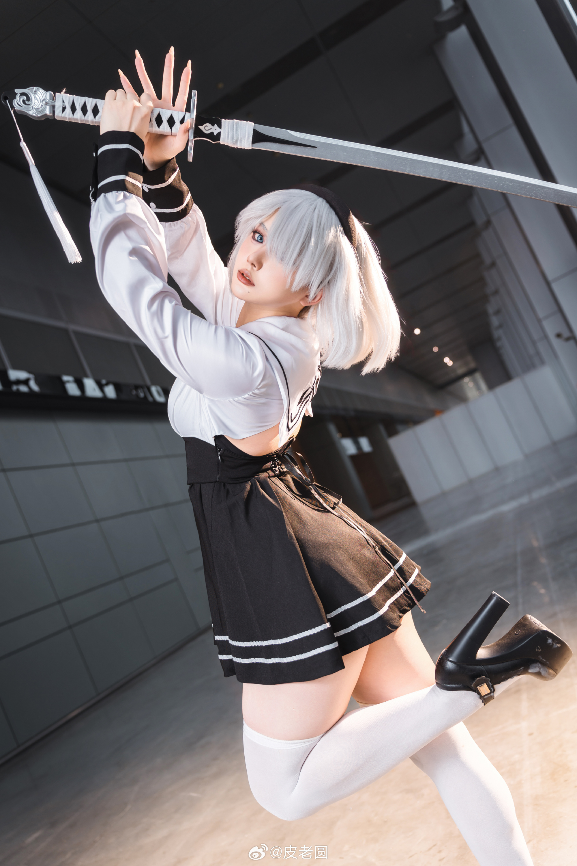 COSPLAY 尼尔:机械纪元 ⚠️2b同人注意@皮老圆 COSPLAY-第9张