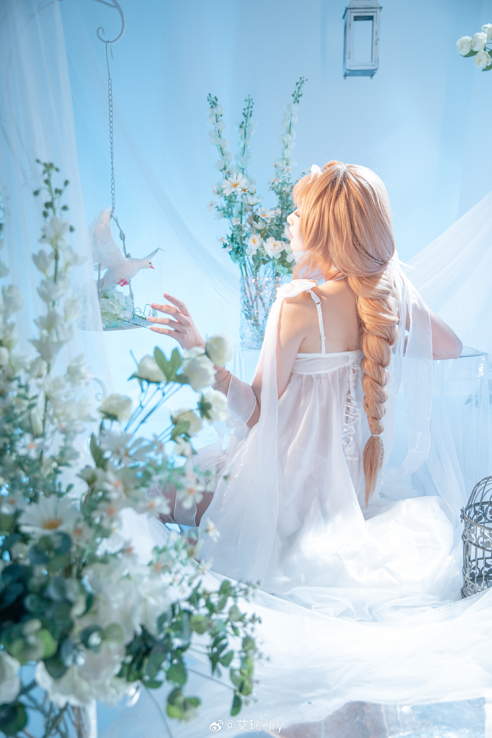 COSPLAY 渴望触碰天空的金丝雀，被困于名为“家族”的华丽牢笼中🕊️ 无期迷途 ■MBCC-S-193艾瑞尔 笼中鸟@艾瑞-iry COSPLAY-第11张