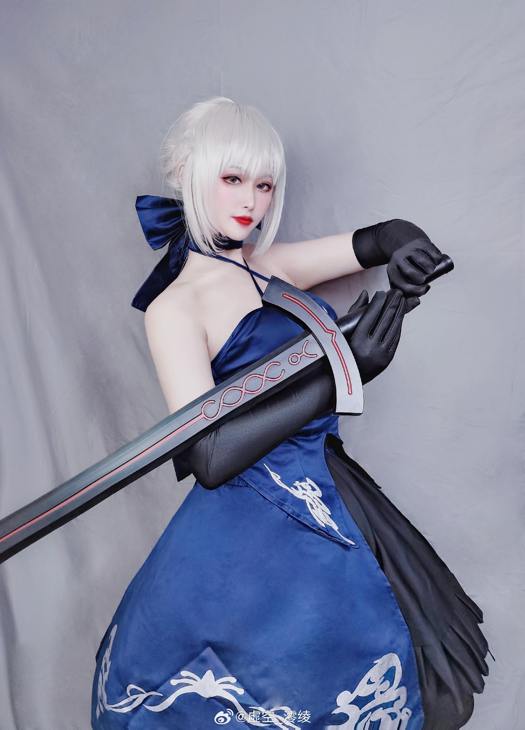 cosplay Fate/grandorder 黑saber@虚空_澪绫 COSPLAY-第8张