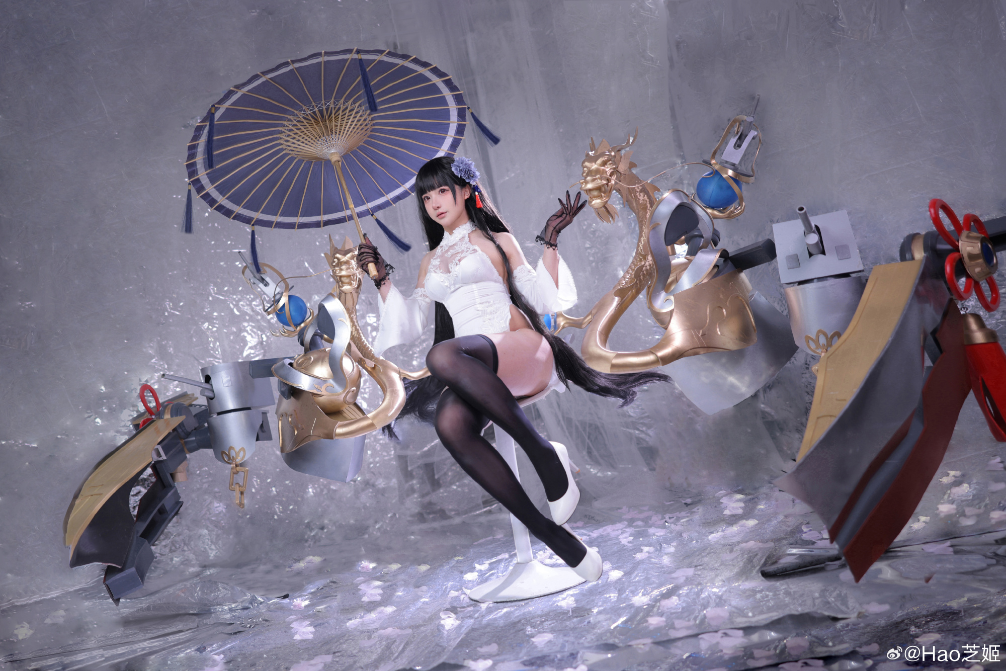 cosplay 龙年第一波当然要出逸仙.改，别问，问我就是全网最还原逸仙！！@Hao芝姬 COSPLAY-第4张