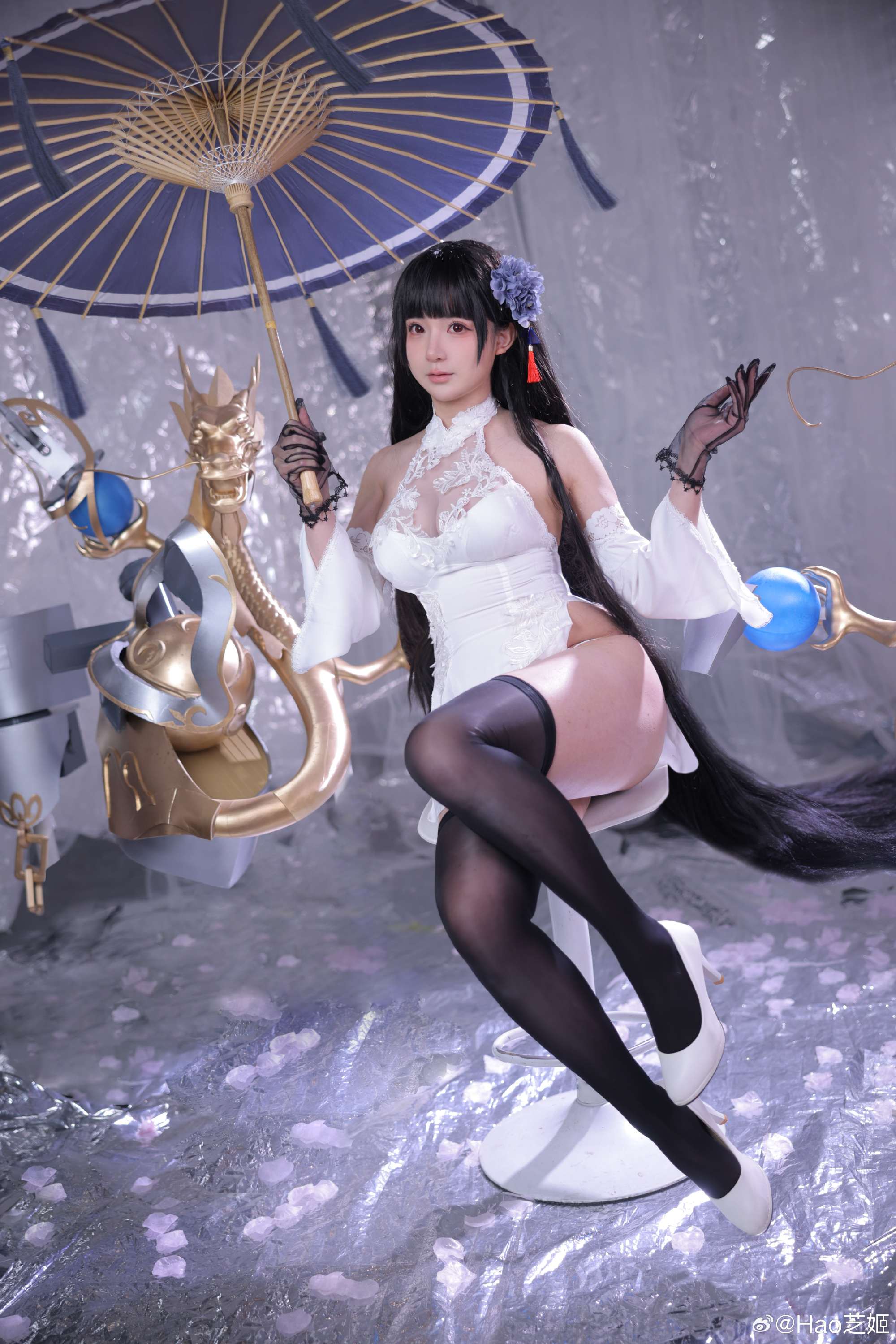 cosplay 龙年第一波当然要出逸仙.改，别问，问我就是全网最还原逸仙！！@Hao芝姬 COSPLAY-第5张