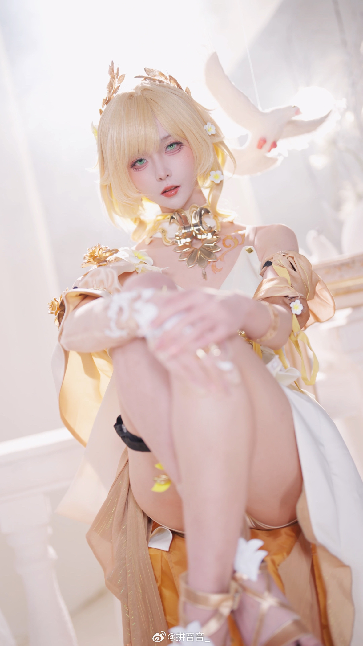 COSPLAY 新的妈妈已经来临 崩坏：星穹铁道 阿格莱雅@拼音音_ COSPLAY-第2张