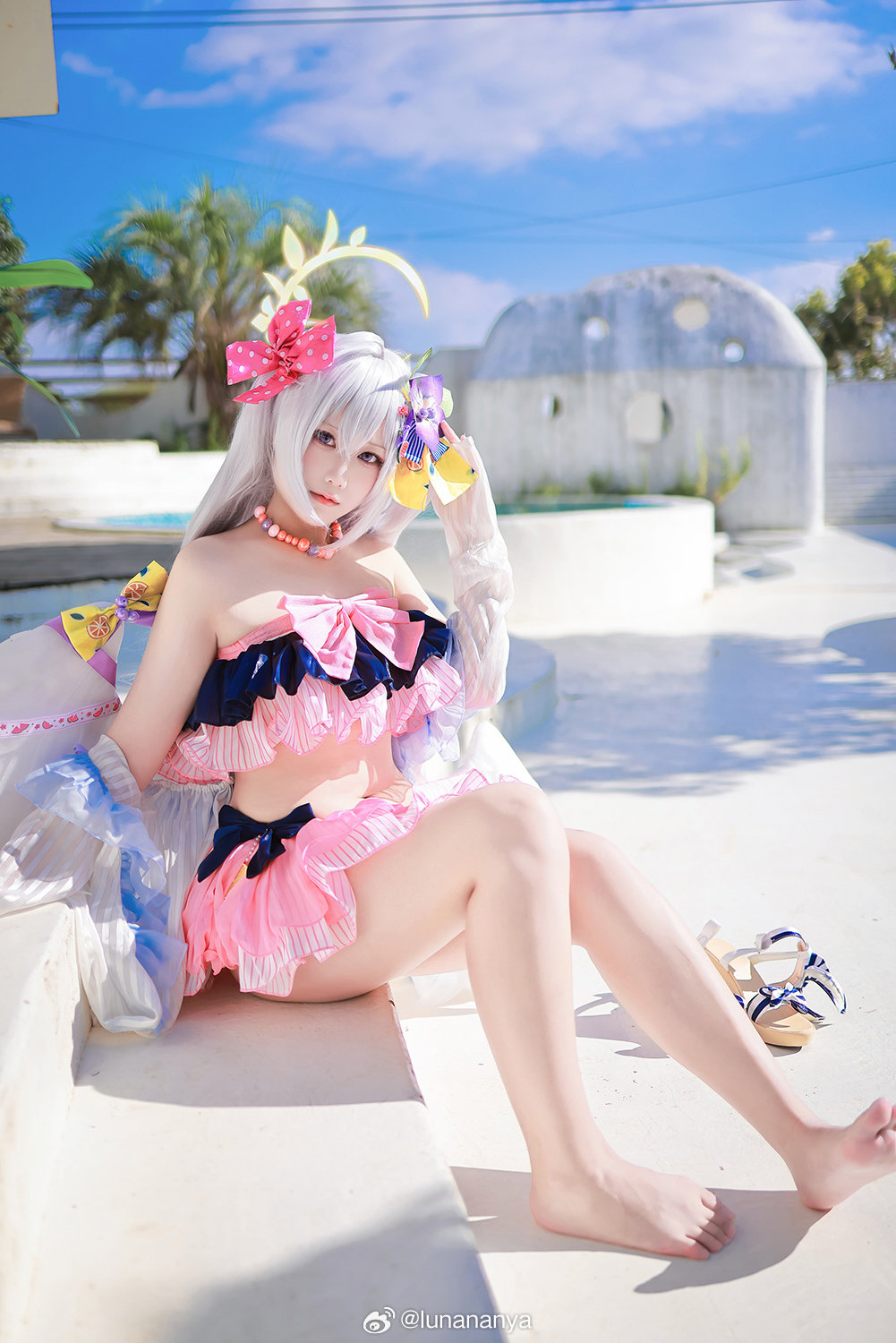 COSPLAY 蔚蓝档案 白洲梓@lunananya COSPLAY-第9张