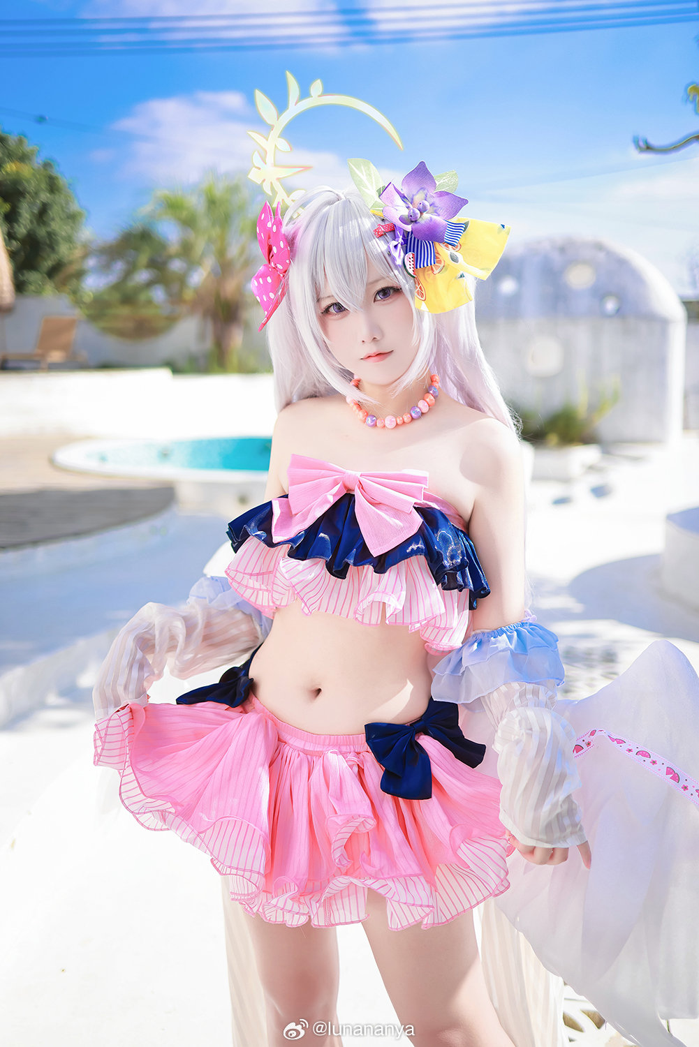 COSPLAY 蔚蓝档案 白洲梓@lunananya COSPLAY-第6张