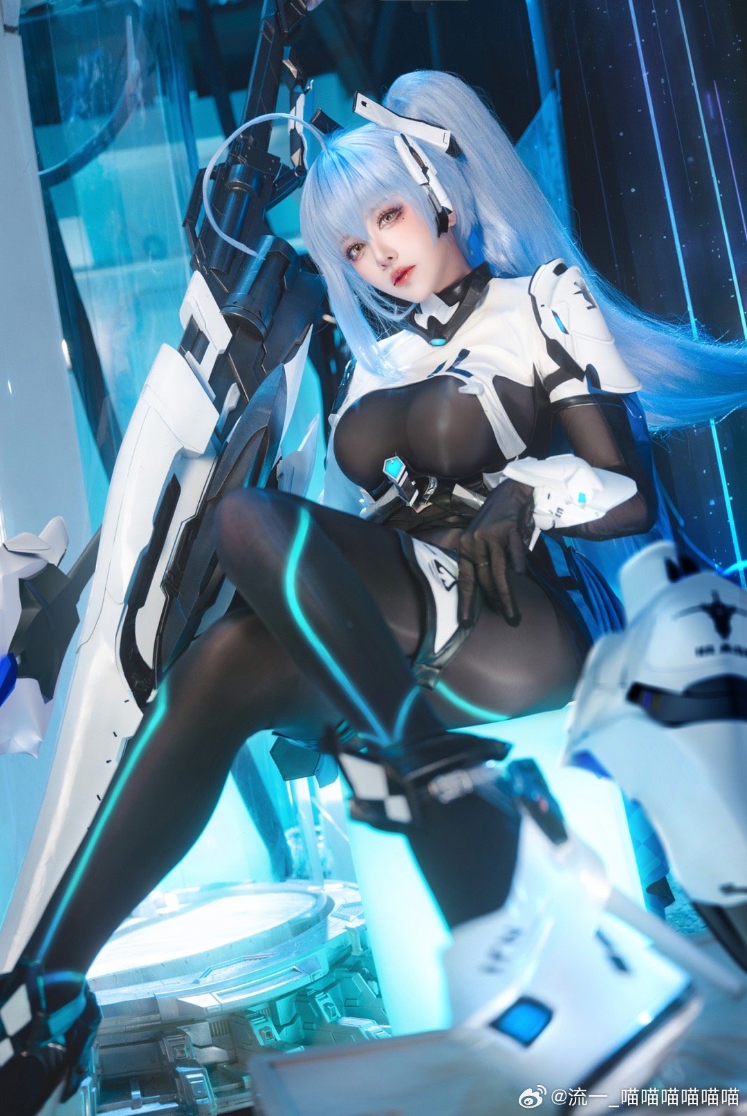 cosplay ✨还没有任何敌人，能够磨灭我所持之剑的锋芒。✨ 交错战线 杜兰德尔 Durandal@流一_喵喵喵喵喵喵 COSPLAY-第12张