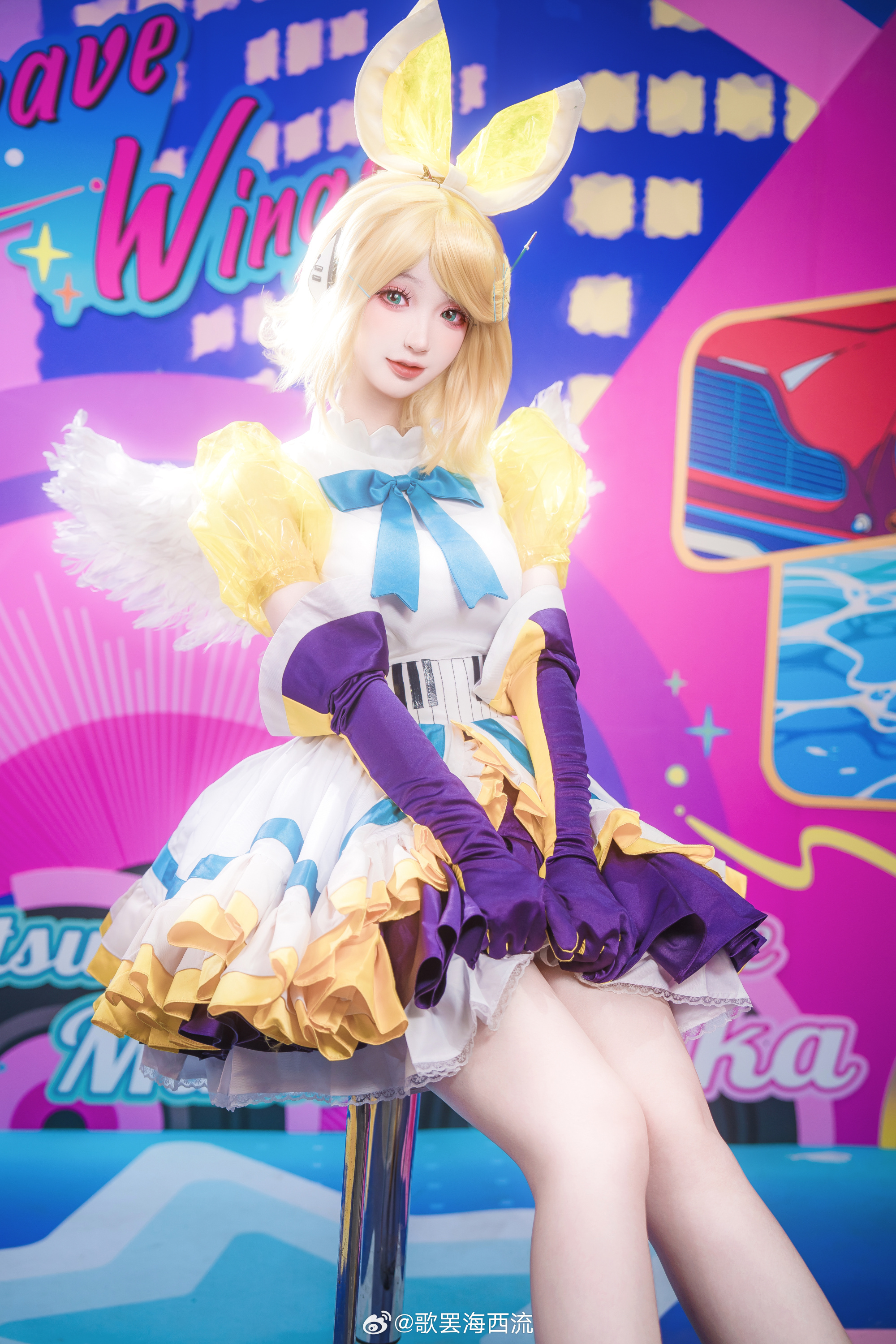 cosplay 镜音铃@御坂奈良 COSPLAY-第6张