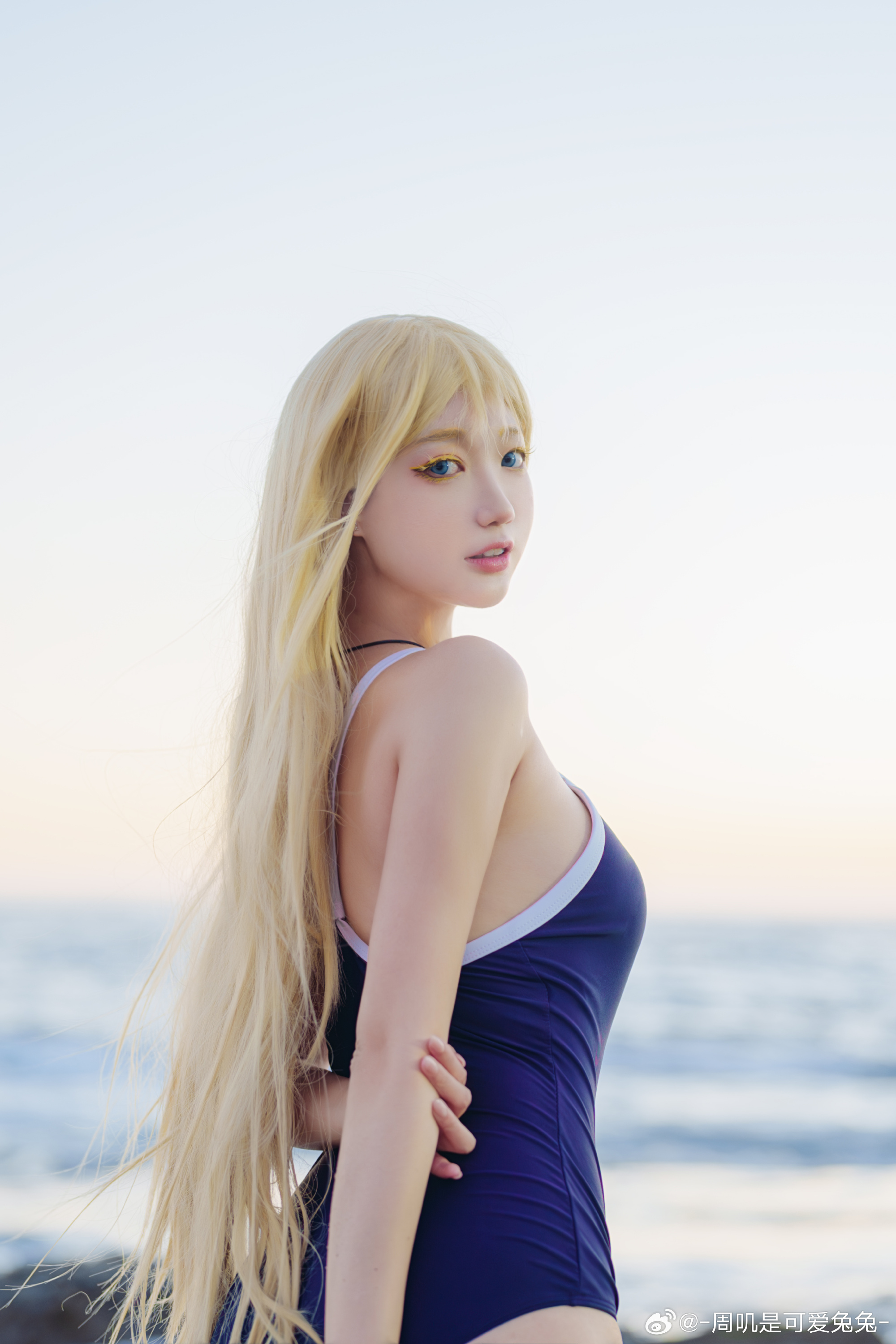 COSPLAY 夏日重现cos 小舟潮 小舟潮正片终于来啦！！@-周叽是可爱兔兔- COSPLAY-第1张