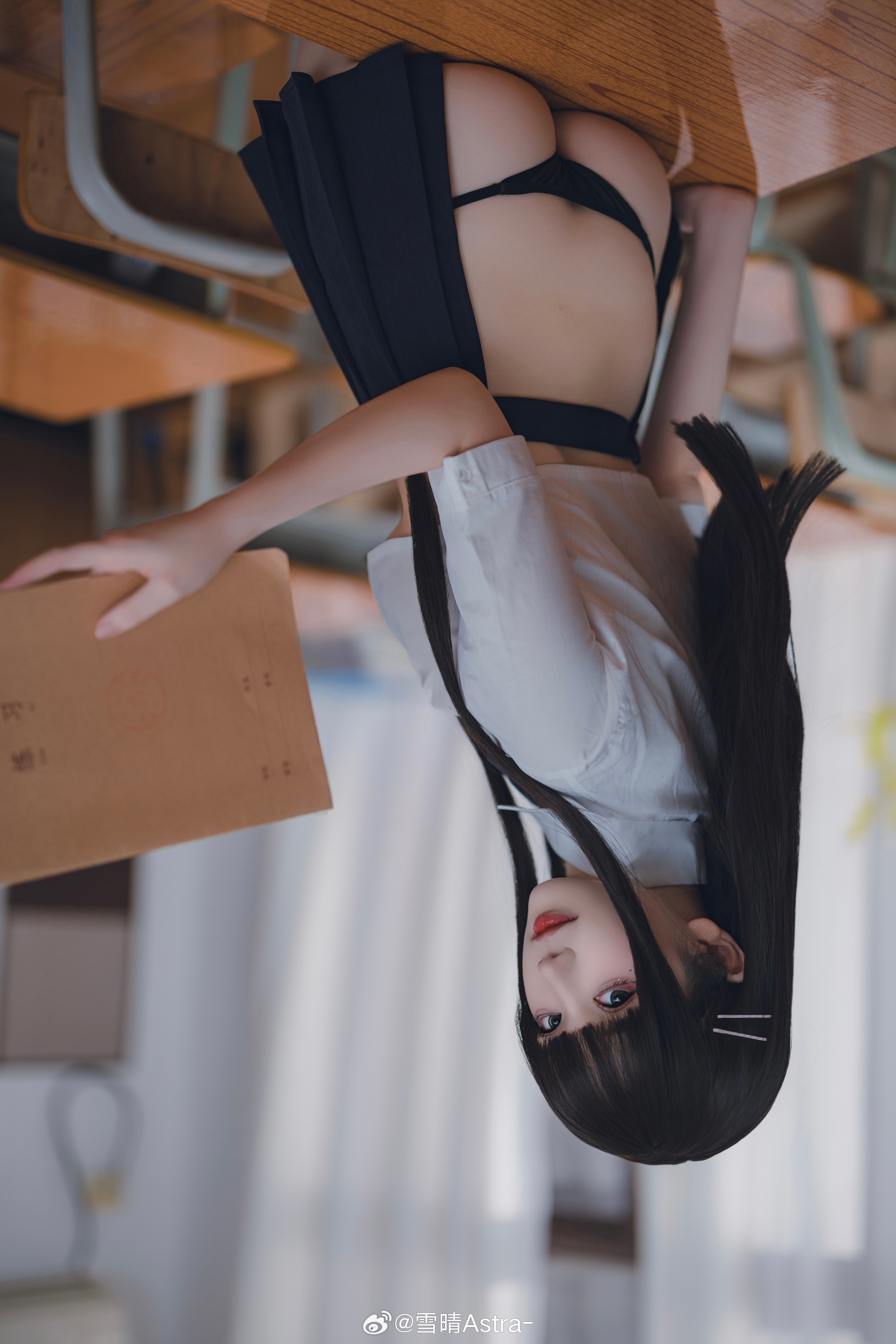 小时候一起玩的调皮青梅竹马居然当上了风纪会长？@雪晴Astra- COSPLAY-第12张