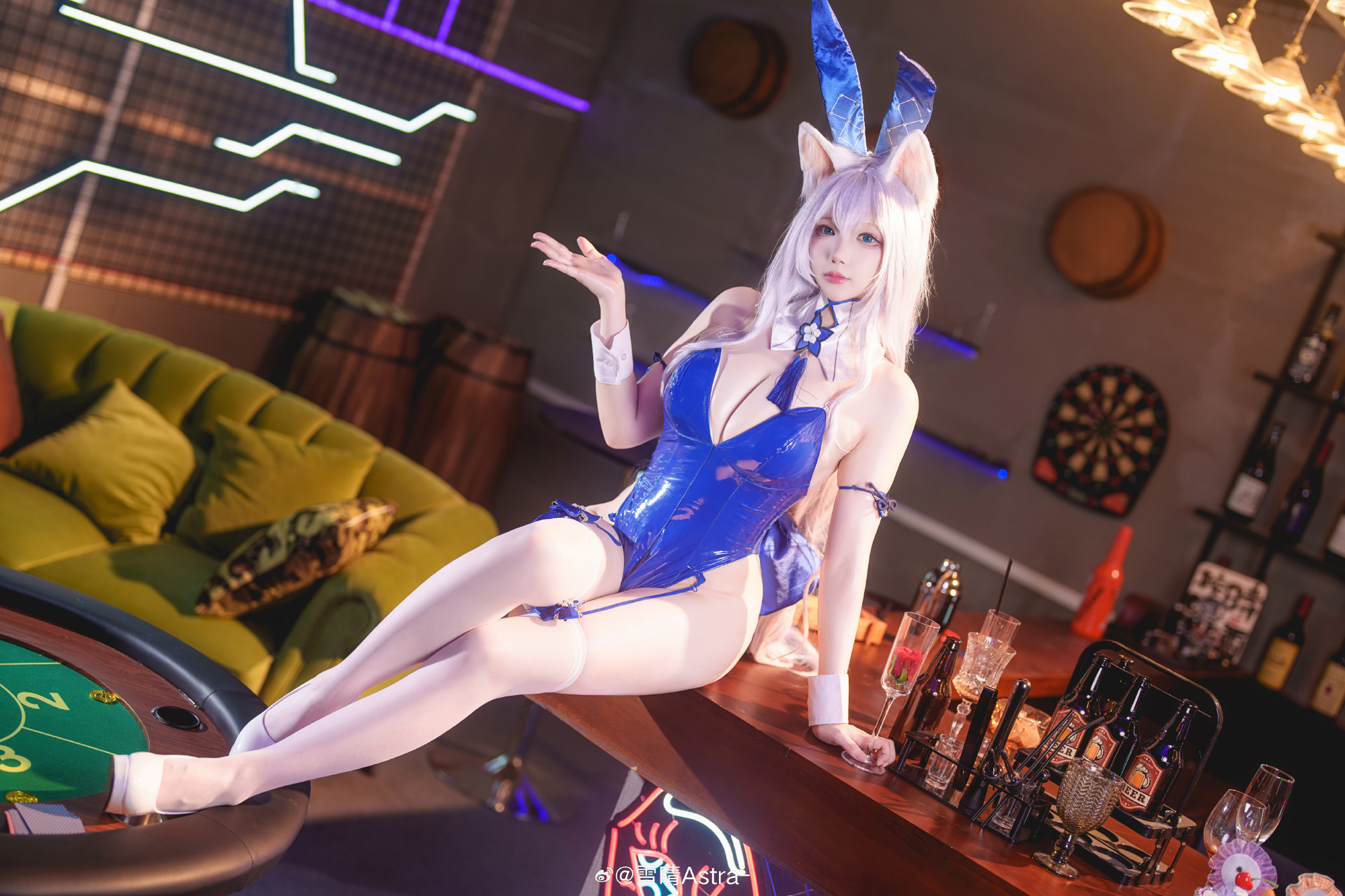 cosplay 指挥官，欢迎步入妾身为汝编织的梦境 碧蓝航线 信浓@雪晴Astra- COSPLAY-第4张