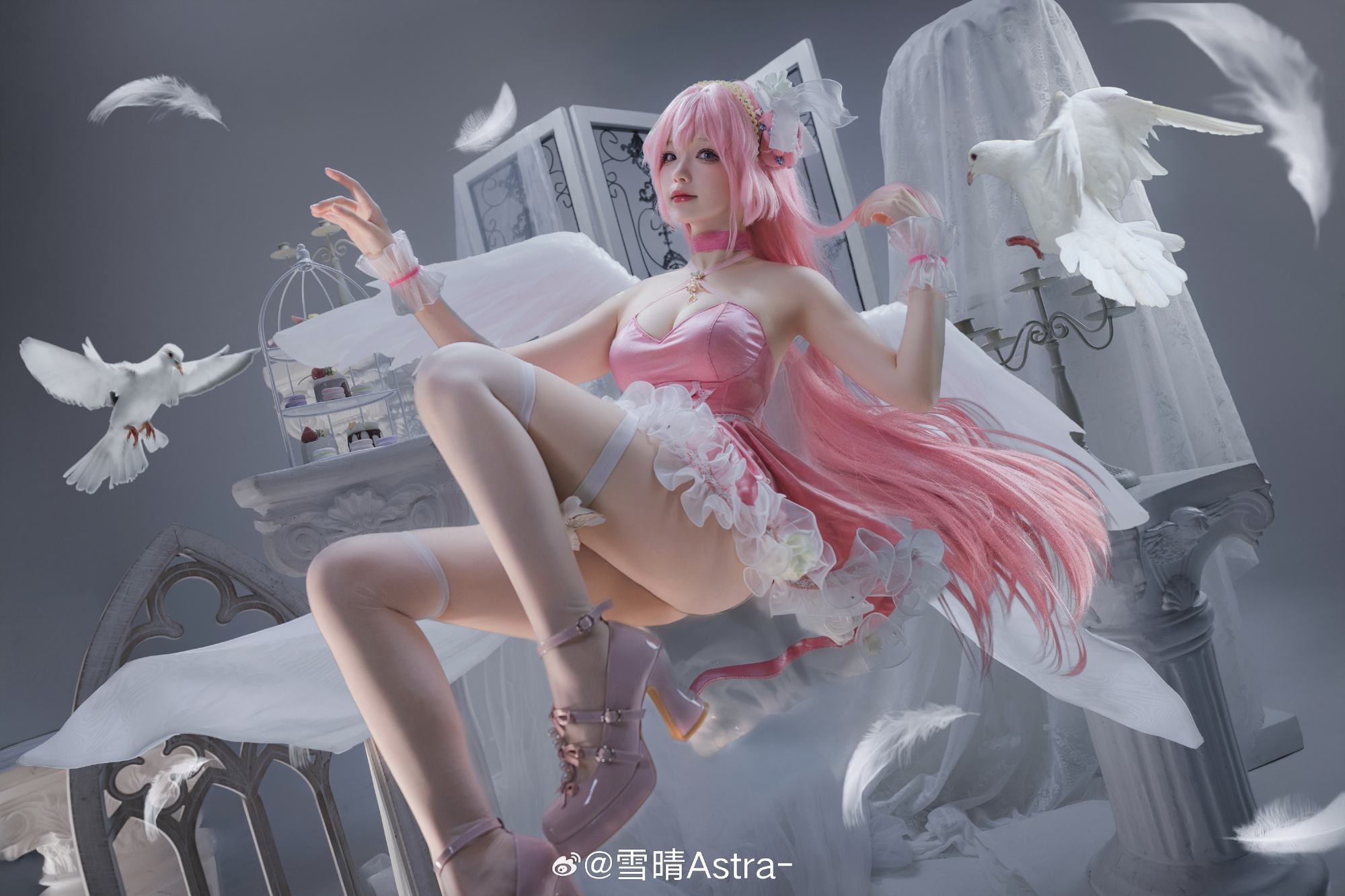 cosplay Nikke:胜利女神 桃乐丝@雪晴Astra- COSPLAY-第5张