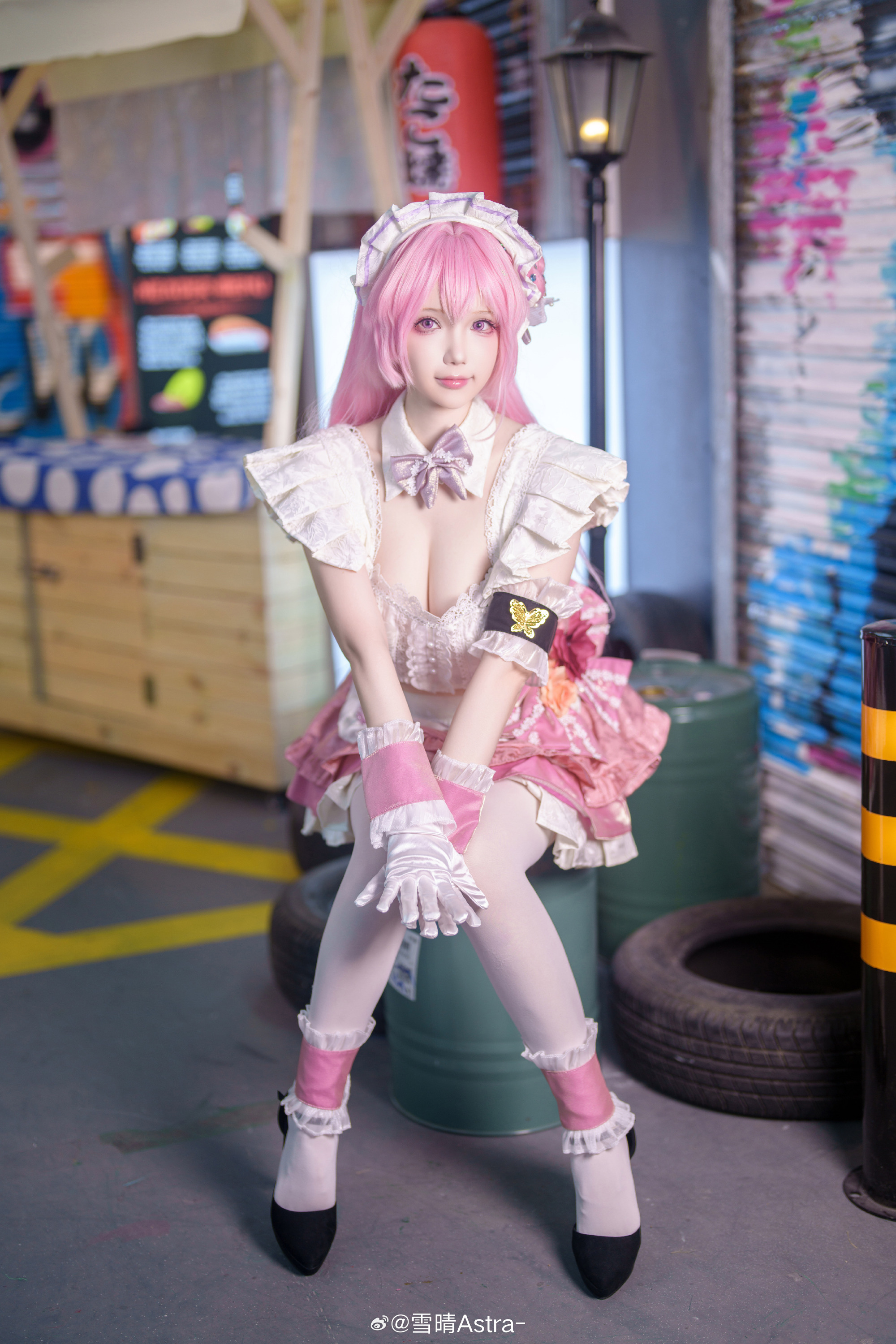 cosplay Nikke:胜利女神 桃乐丝女仆@雪晴Astra- COSPLAY-第15张
