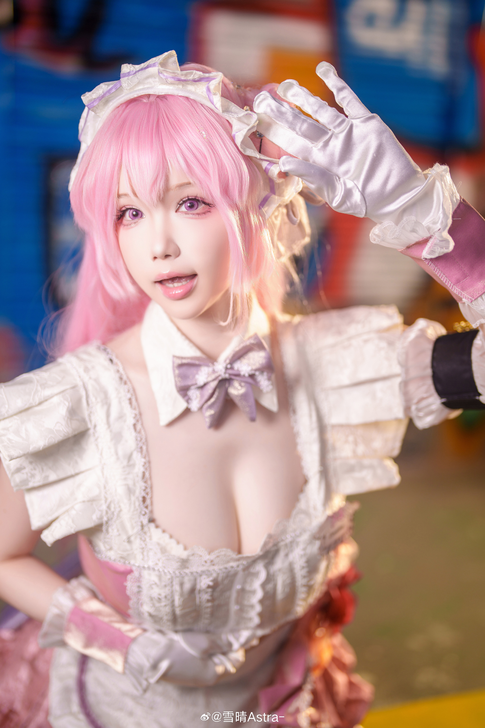 图片[4]-cosplay Nikke:胜利女神 桃乐丝女仆@雪晴Astra--米哈社