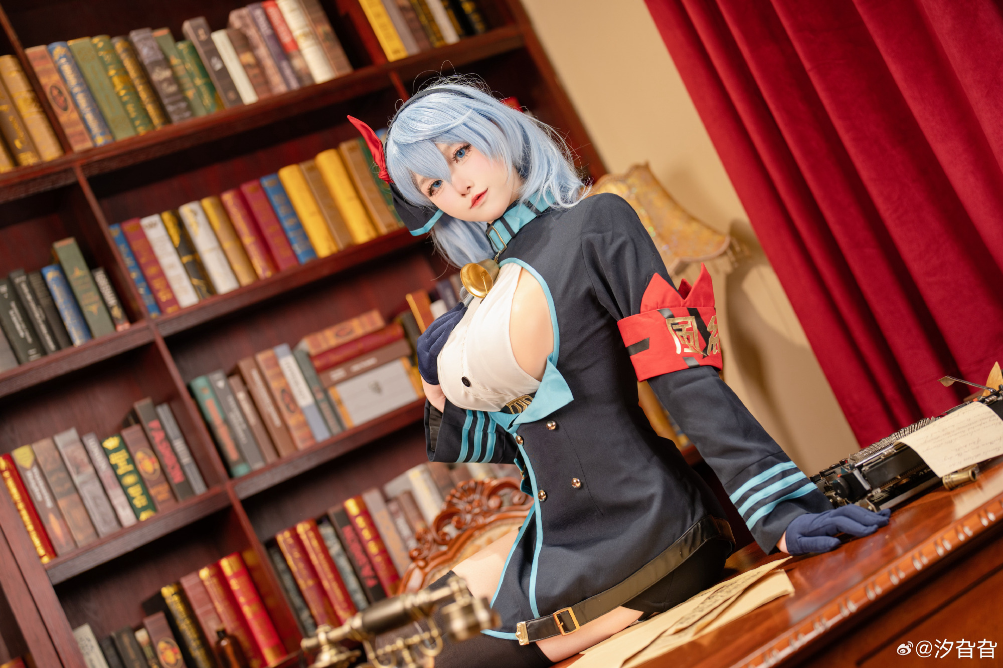 图片[1]-cosplay 碧蓝档案 天雨亚子@汐旮旮-米哈社