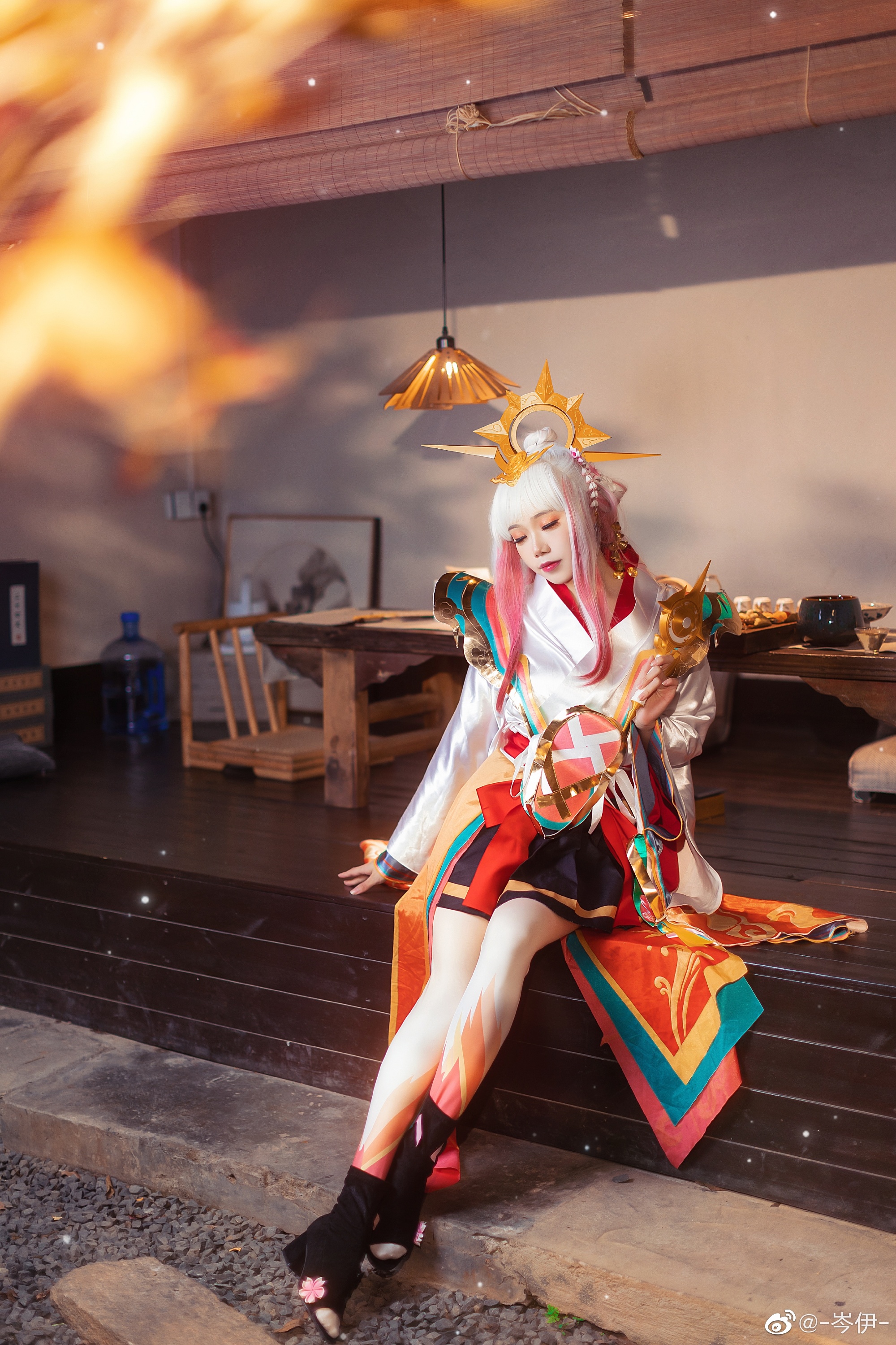 — 朗照天地祈世安,千年复千年 娜可露露前尘镜 cos正片@-岑伊-