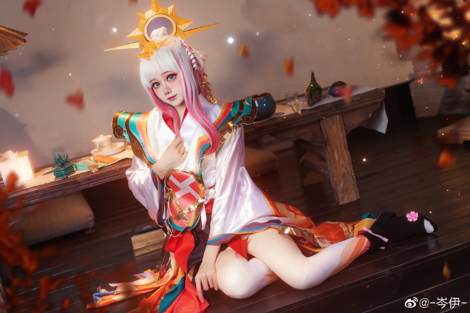 — 朗照天地祈世安,千年复千年 娜可露露前尘镜 cos正片@-岑伊-