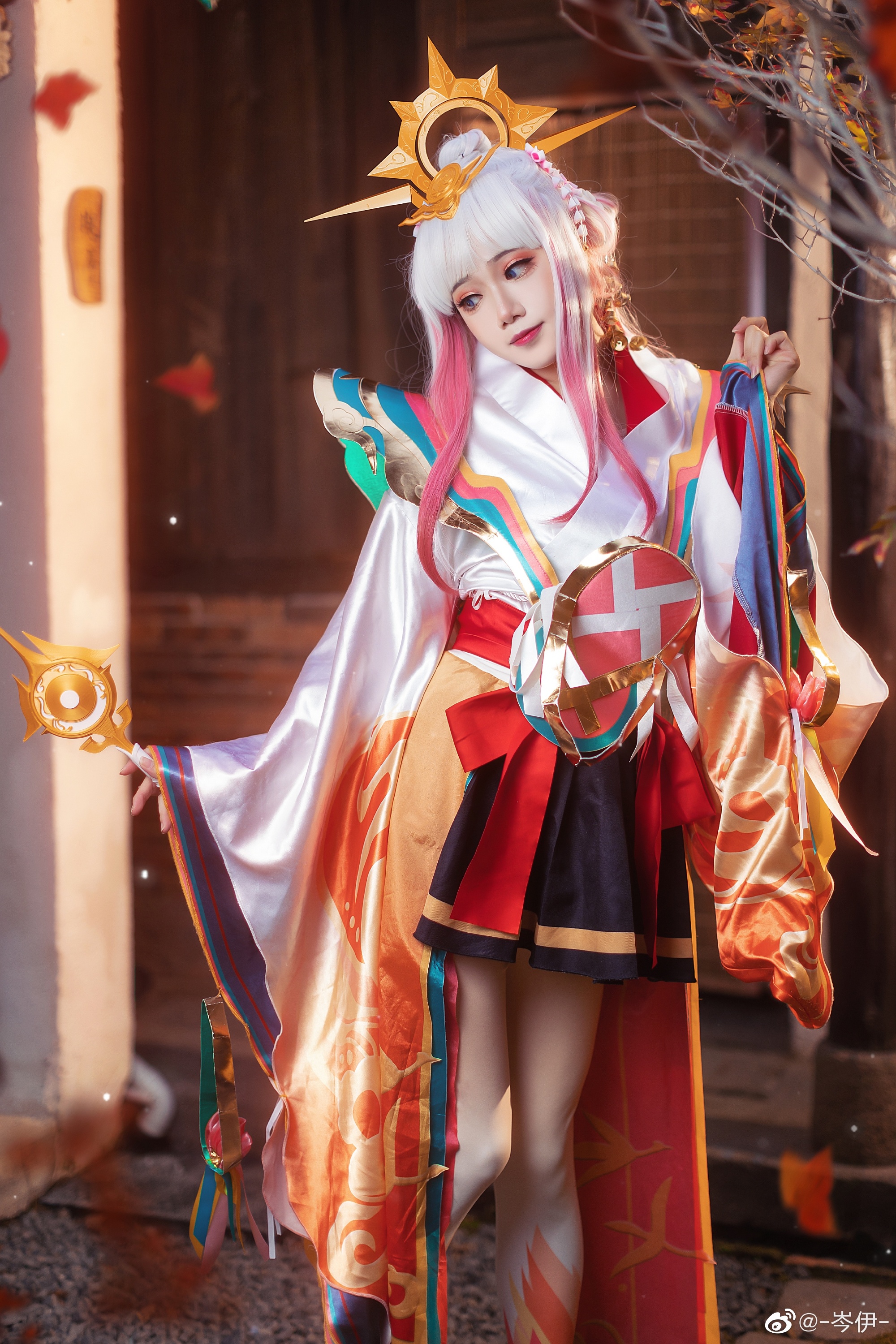 — 朗照天地祈世安,千年复千年 娜可露露前尘镜 cos正片@-岑伊-