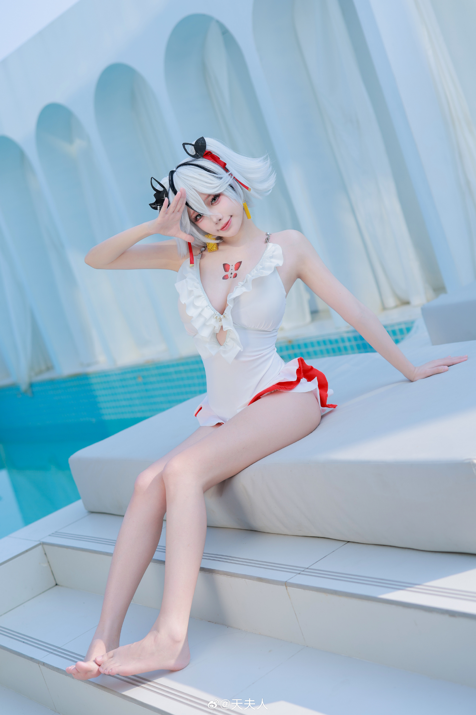 COSPLAY 找到你了～我亲爱的 命 定 之 种～ 鸣潮 椿@天夫人 COSPLAY-第9张