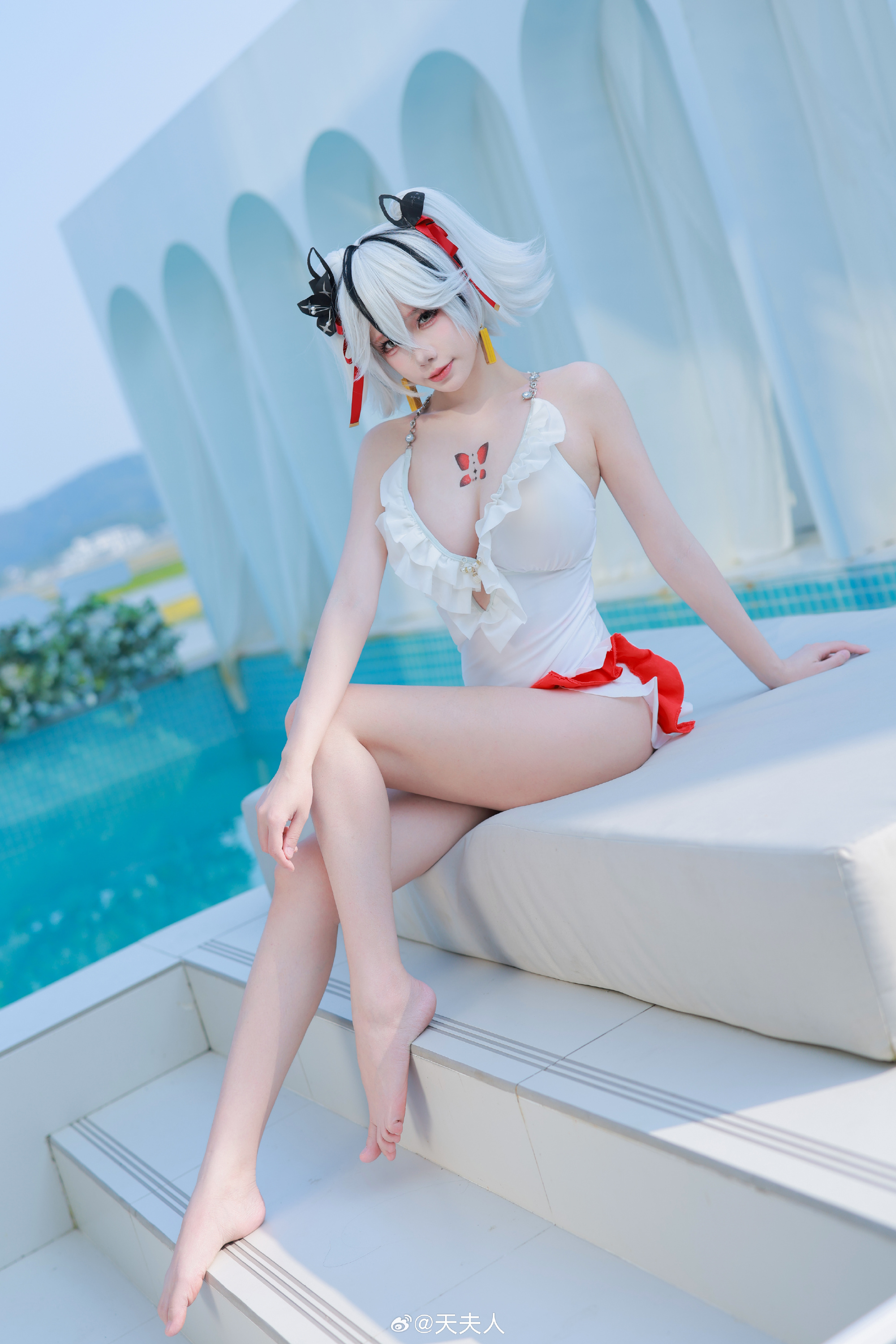 COSPLAY 找到你了～我亲爱的 命 定 之 种～ 鸣潮 椿@天夫人 COSPLAY-第2张