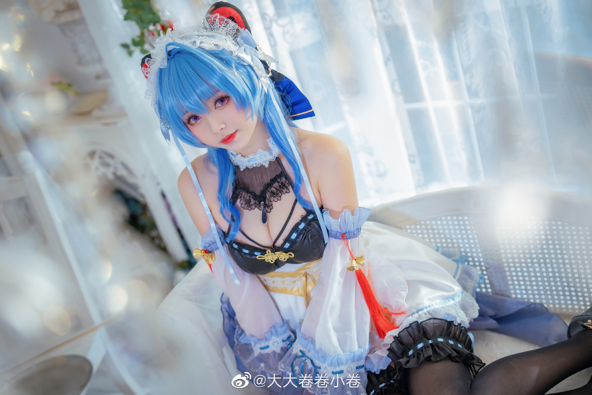 嗯…?穿上这身衣装…工作效率就能提升么?好…好的,我会试试的… 原神@大大卷卷小卷