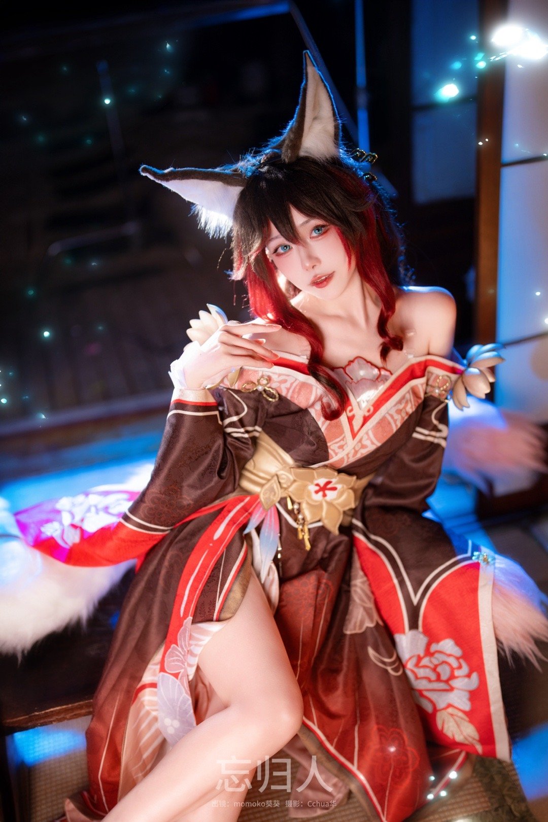 COSPLAY 恩公，可还记得小女子 星穹铁道 忘归人 停云@Momoko葵葵 COSPLAY-第2张