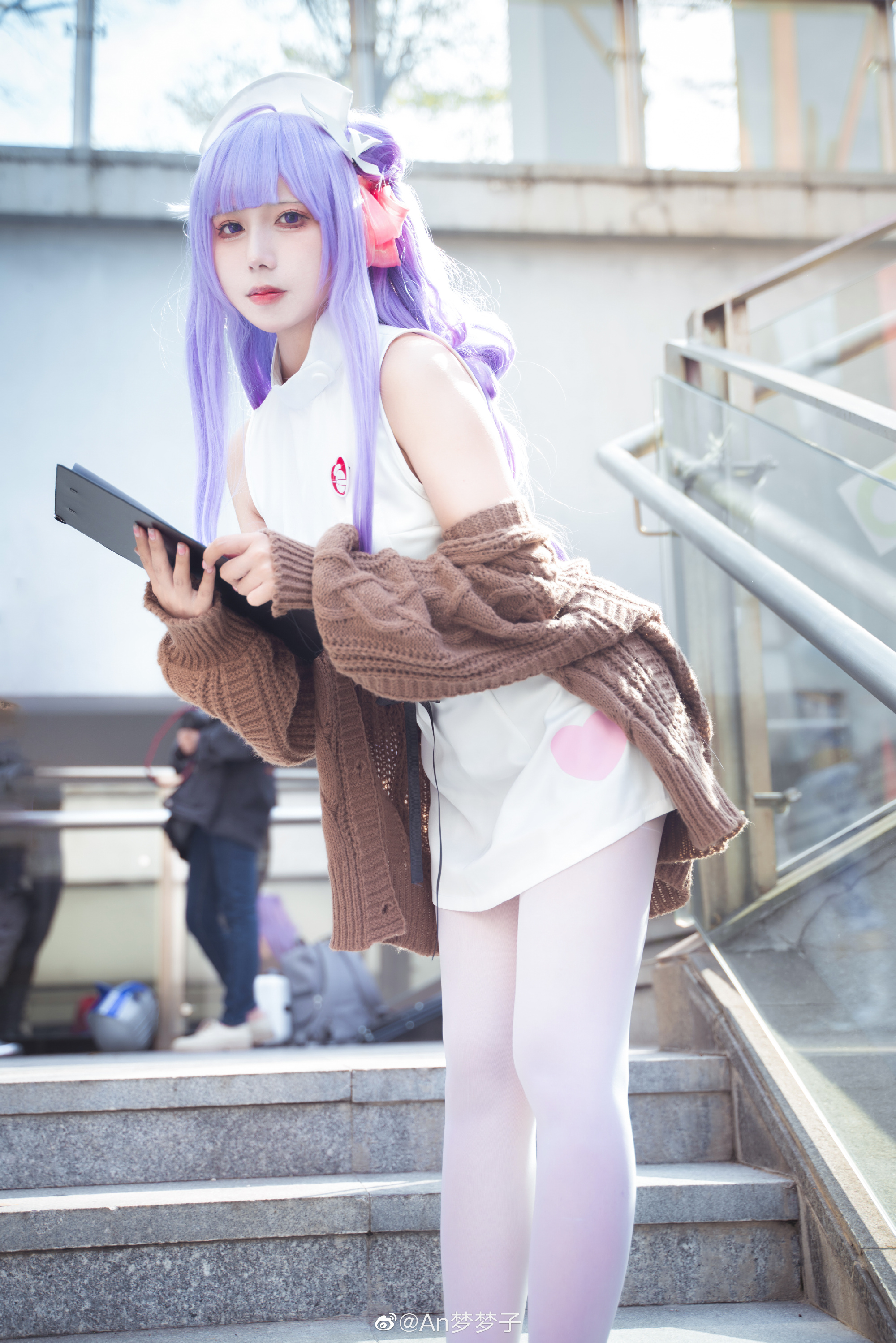 碧蓝航线cos 独角兽护士@An梦梦子